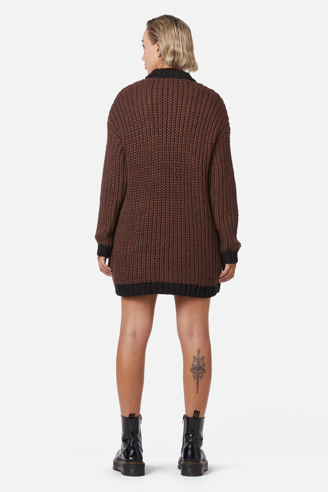 Field Work Chunky Knit Cardi - Image 4