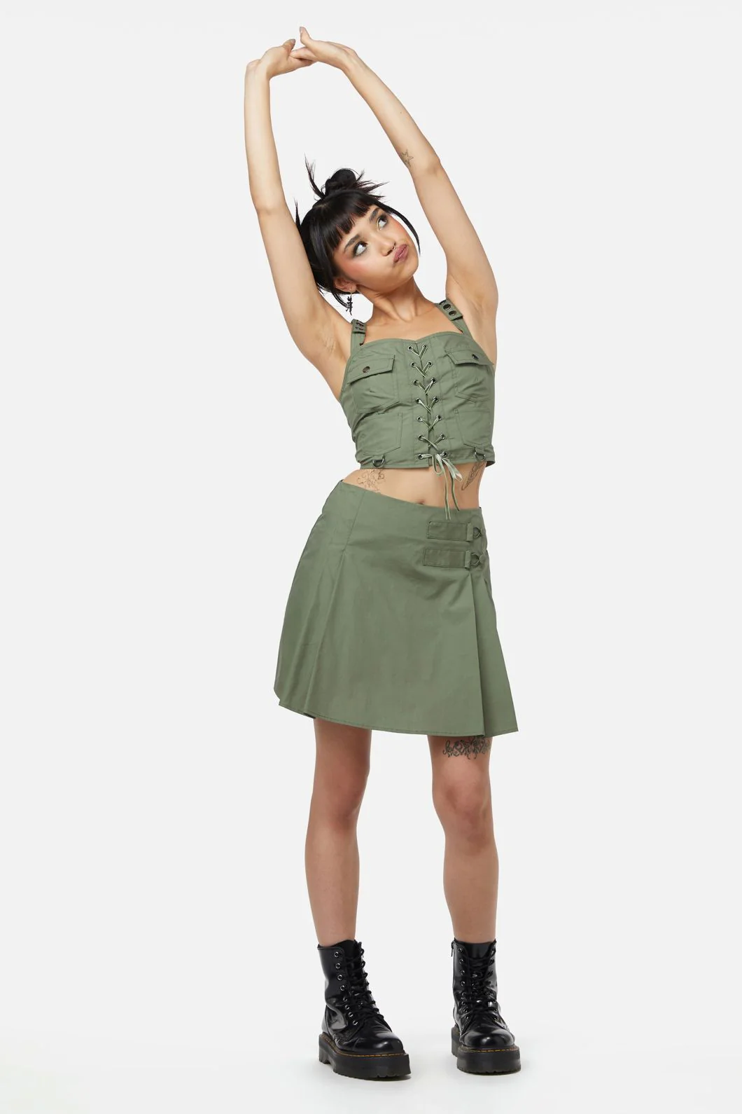 Field Work Pleated Skirt - Image 2