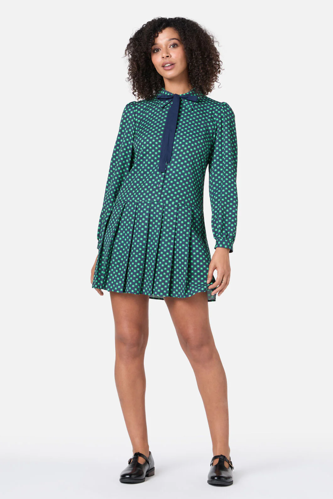 Flora Geo Shirt Dress - Image 2