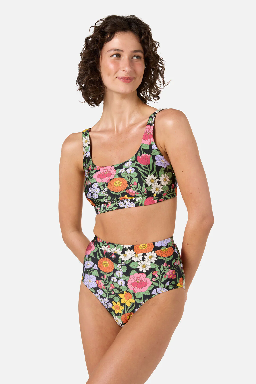 Floral Field Bikini Bottom - Image 3