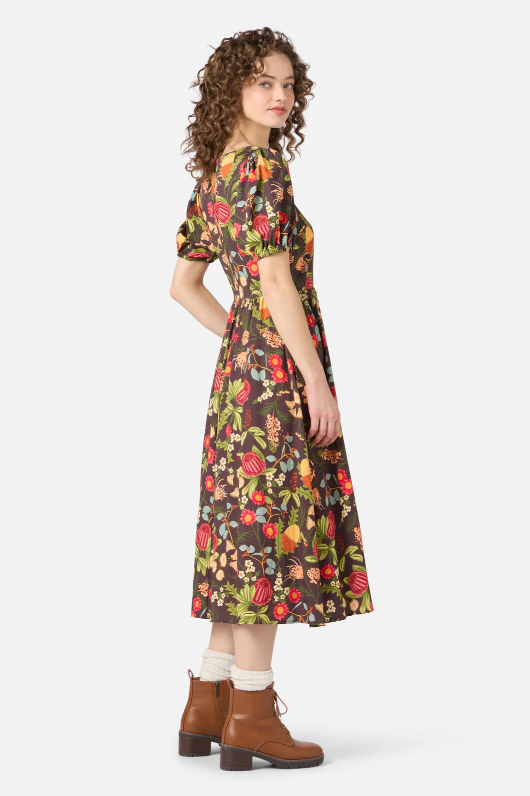 Florence Native Midi Dress - Image 5