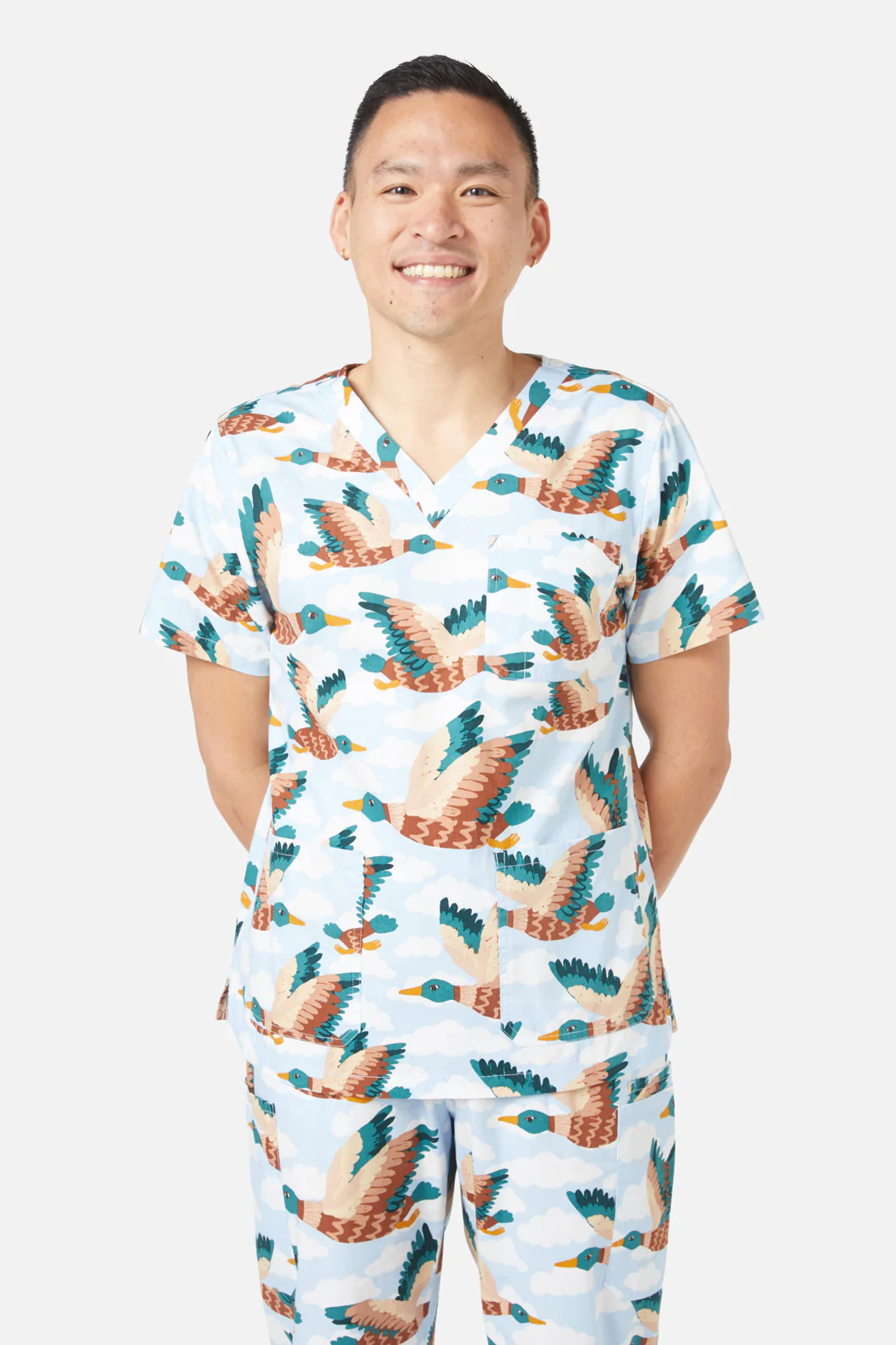 Flying Duck Scrub Set - Image 2