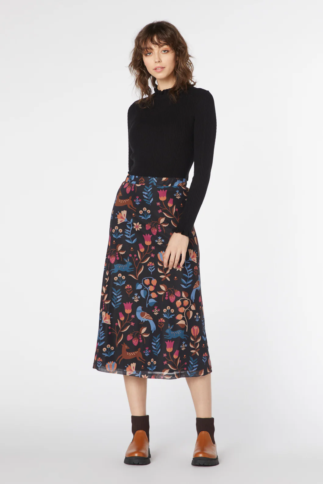 Folksy Karina Mesh Skirt - Image 2