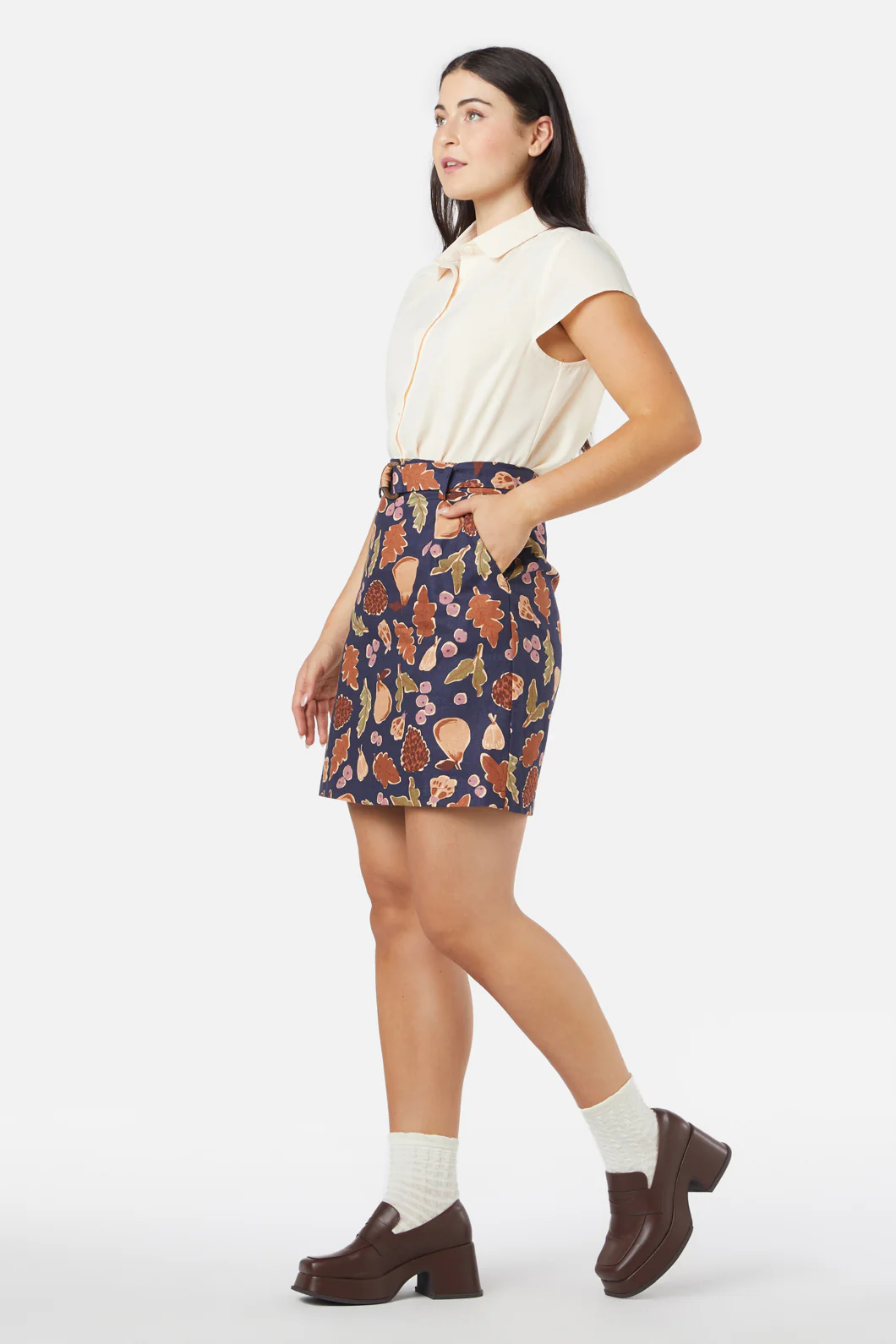 Forest Print Skirt - Image 3