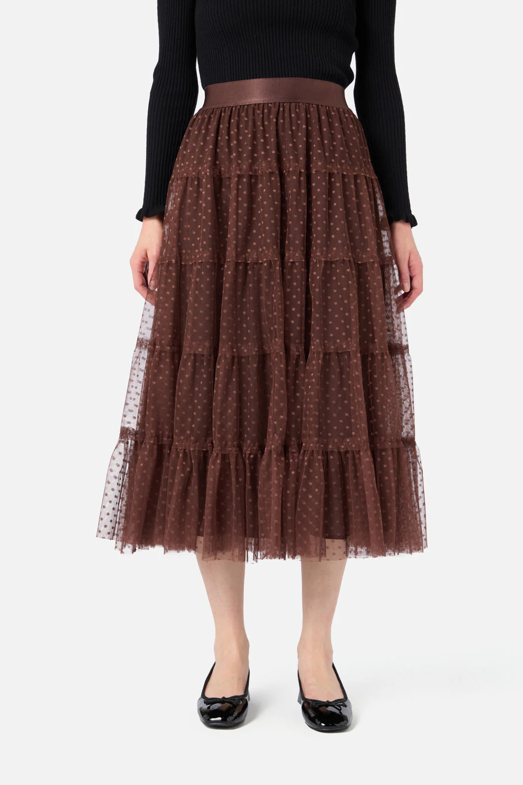 Francesca Tulle Midi Skirt - Image 10