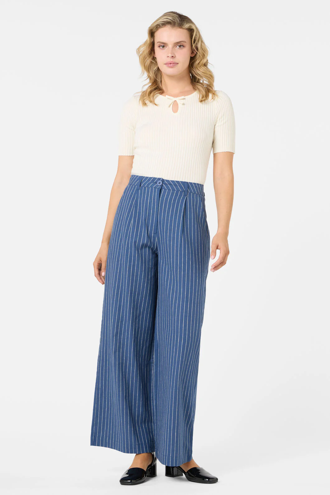 Frankie Pinstripe Pant - Image 3