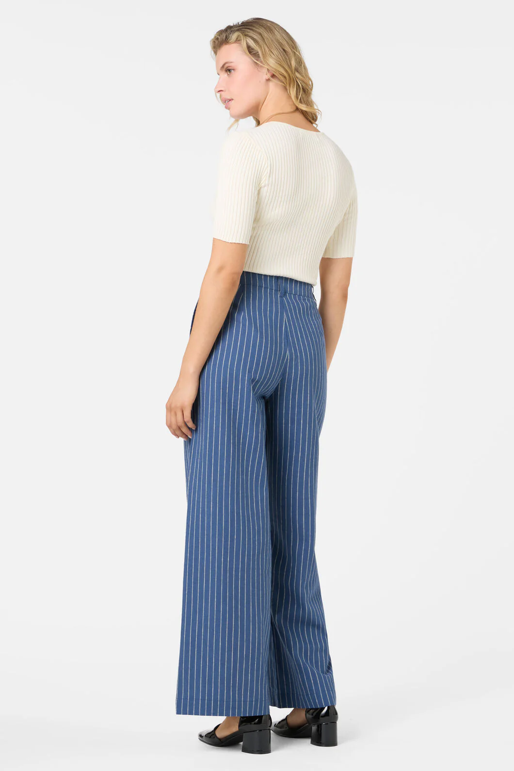 Frankie Pinstripe Pant - Image 6