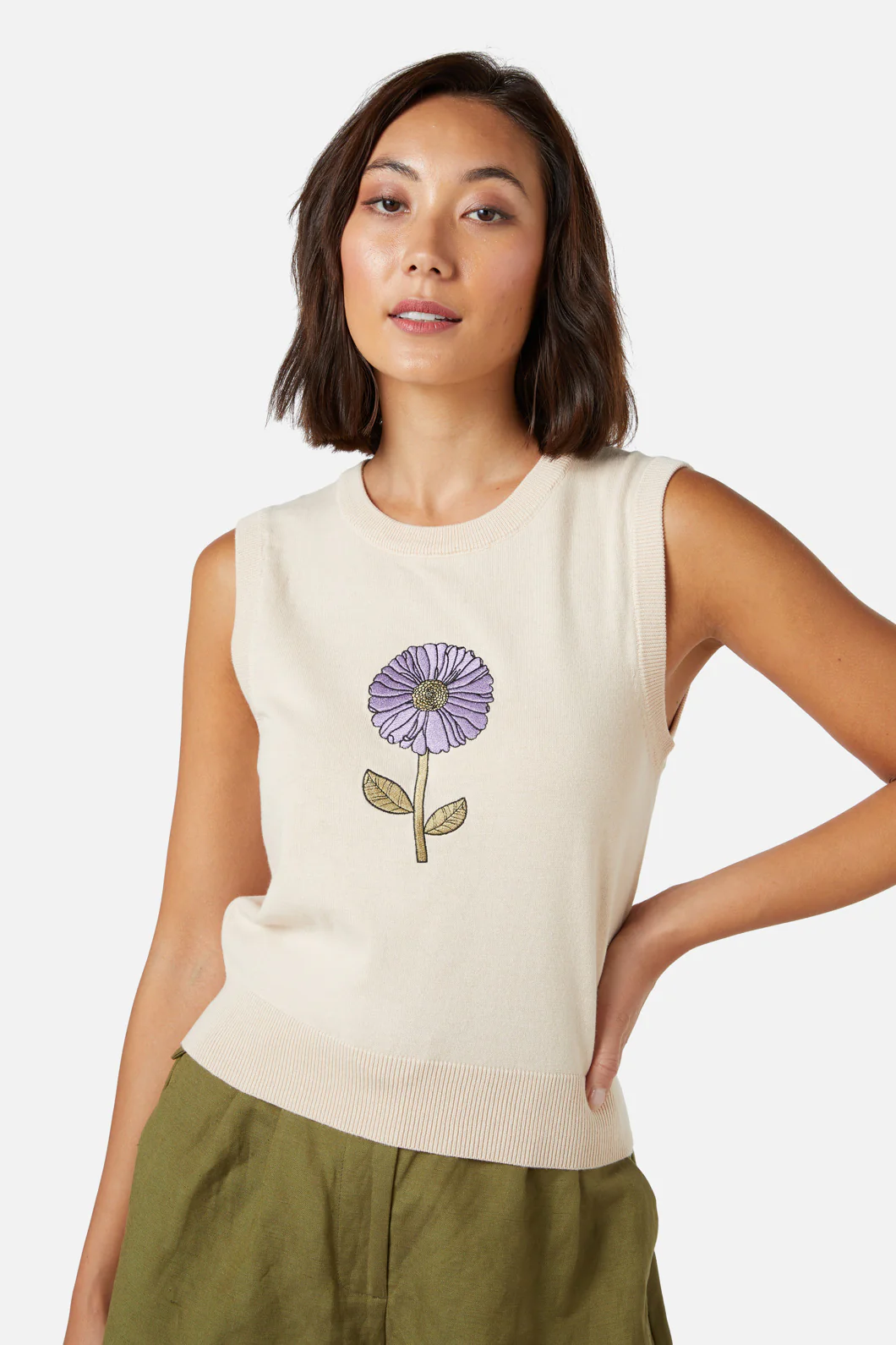 Fresh Blooms Emb Vest - Image 6
