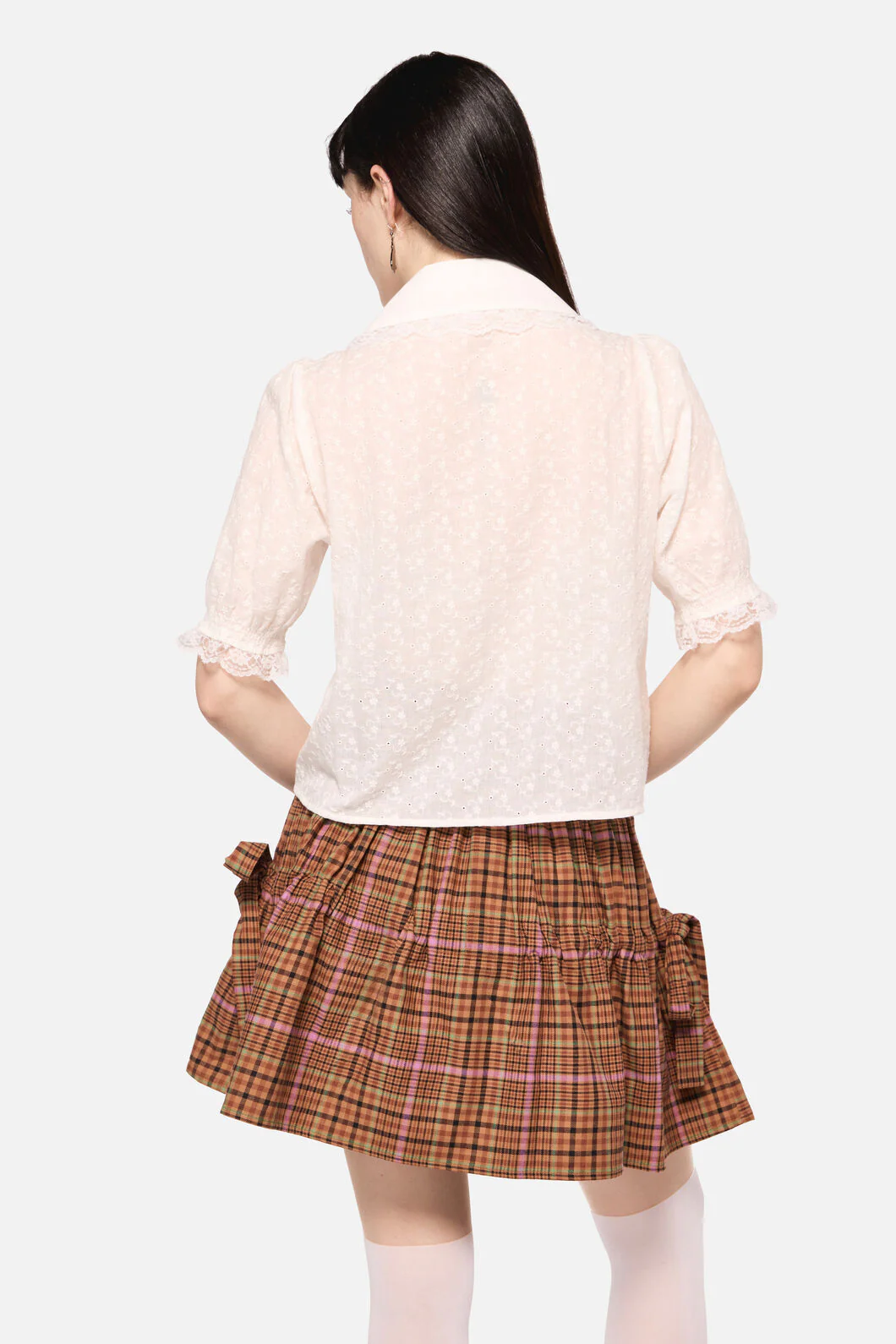 Friendly Cow Broderie Blouse - Image 5