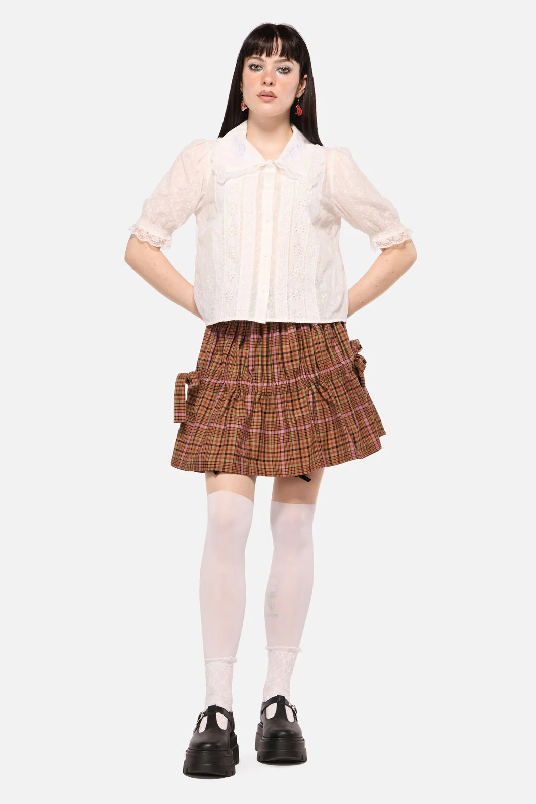 Friendly Cow Broderie Blouse - Image 6