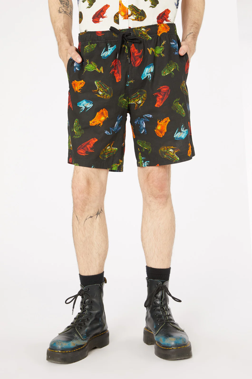 Frog Print Cotton Trunk - Image 2