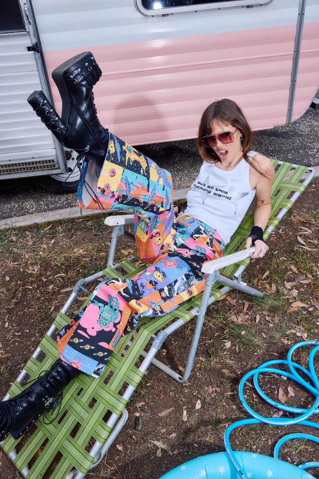 Galactic Print Jean - Image 2