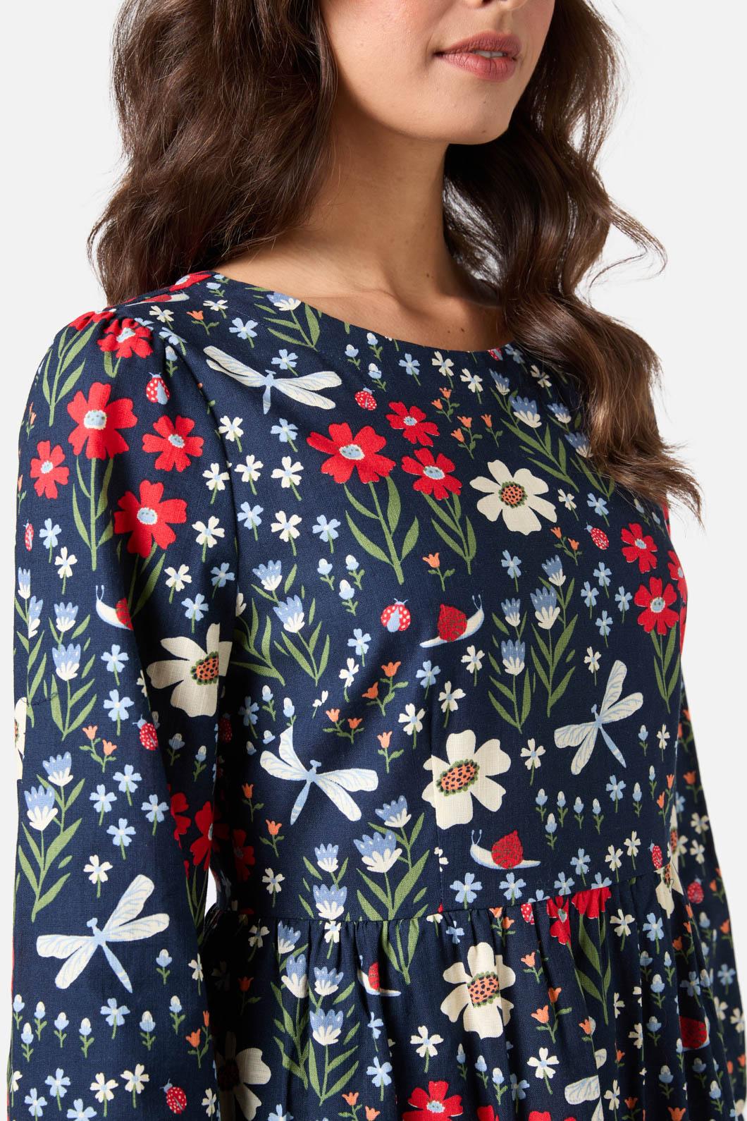 Garden Life Midi Dress - Image 5