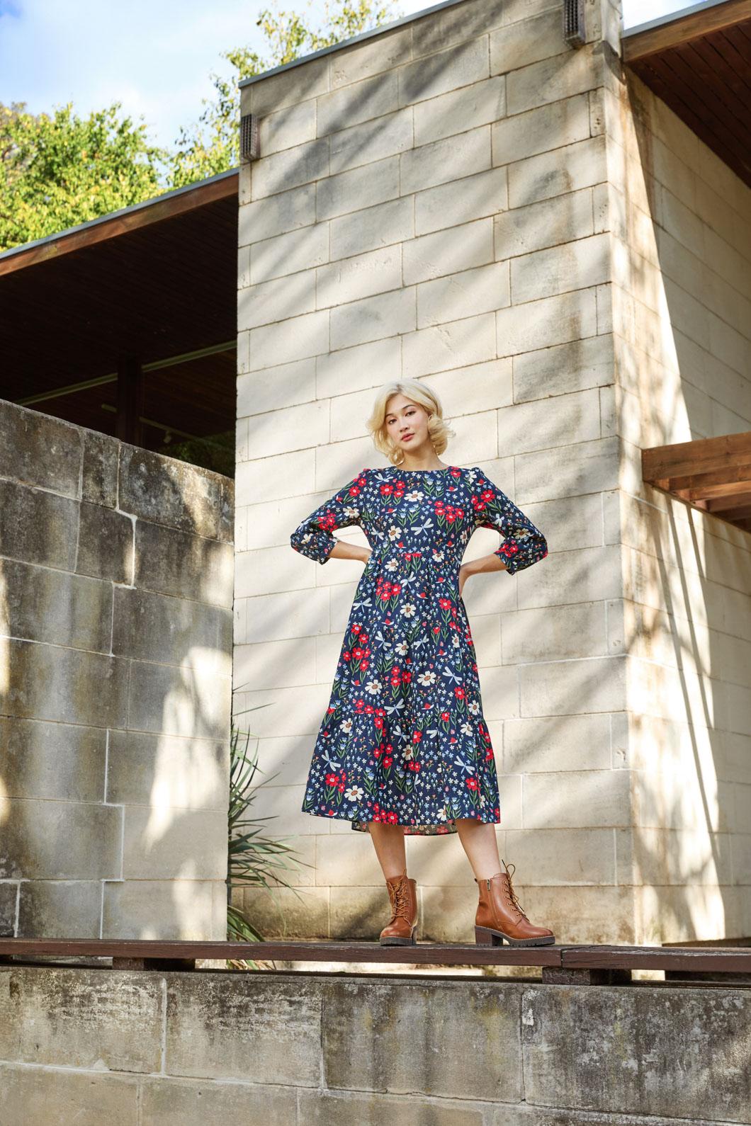 Garden Life Midi Dress - Image 6