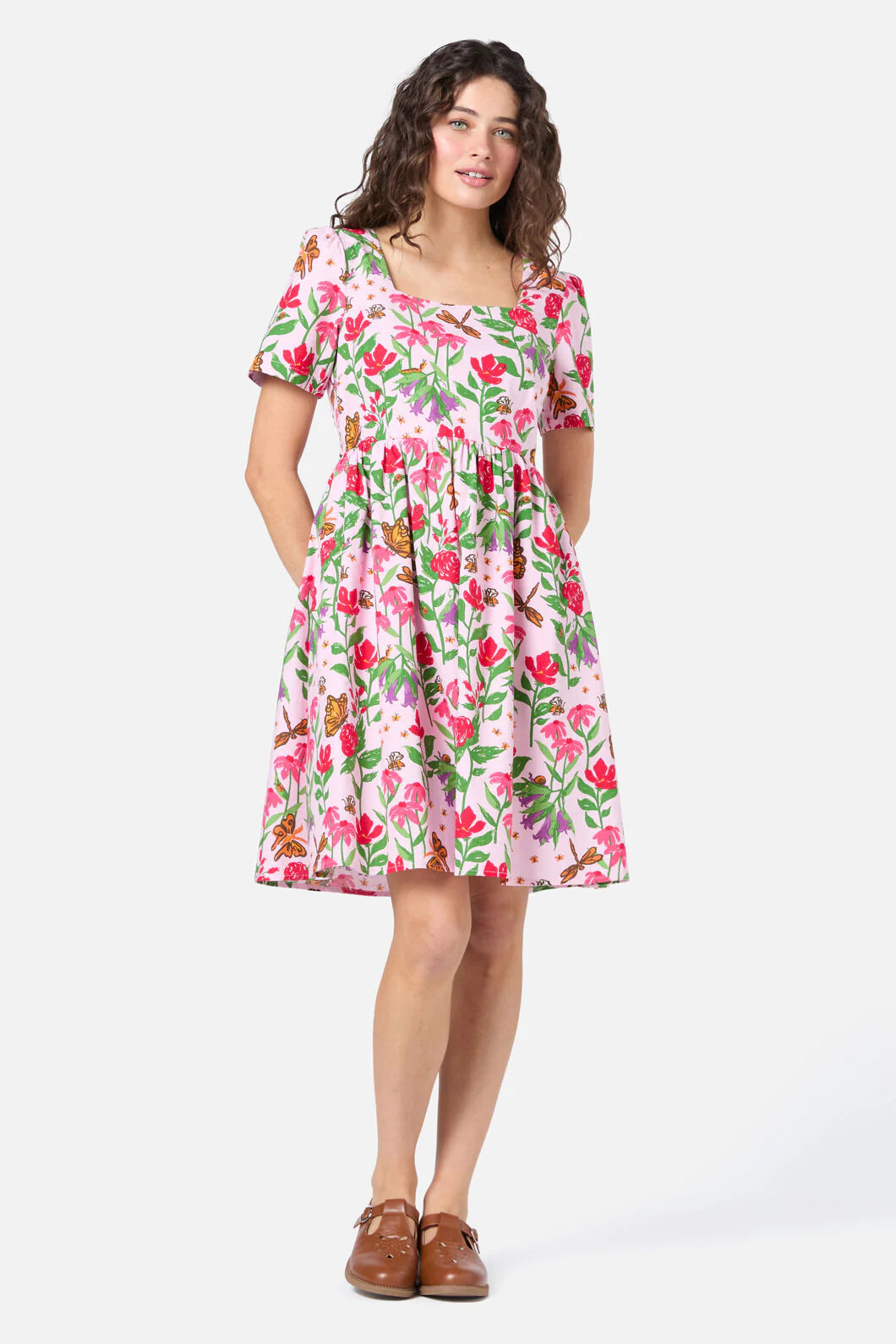Garden Party Smock Dress - Image 4