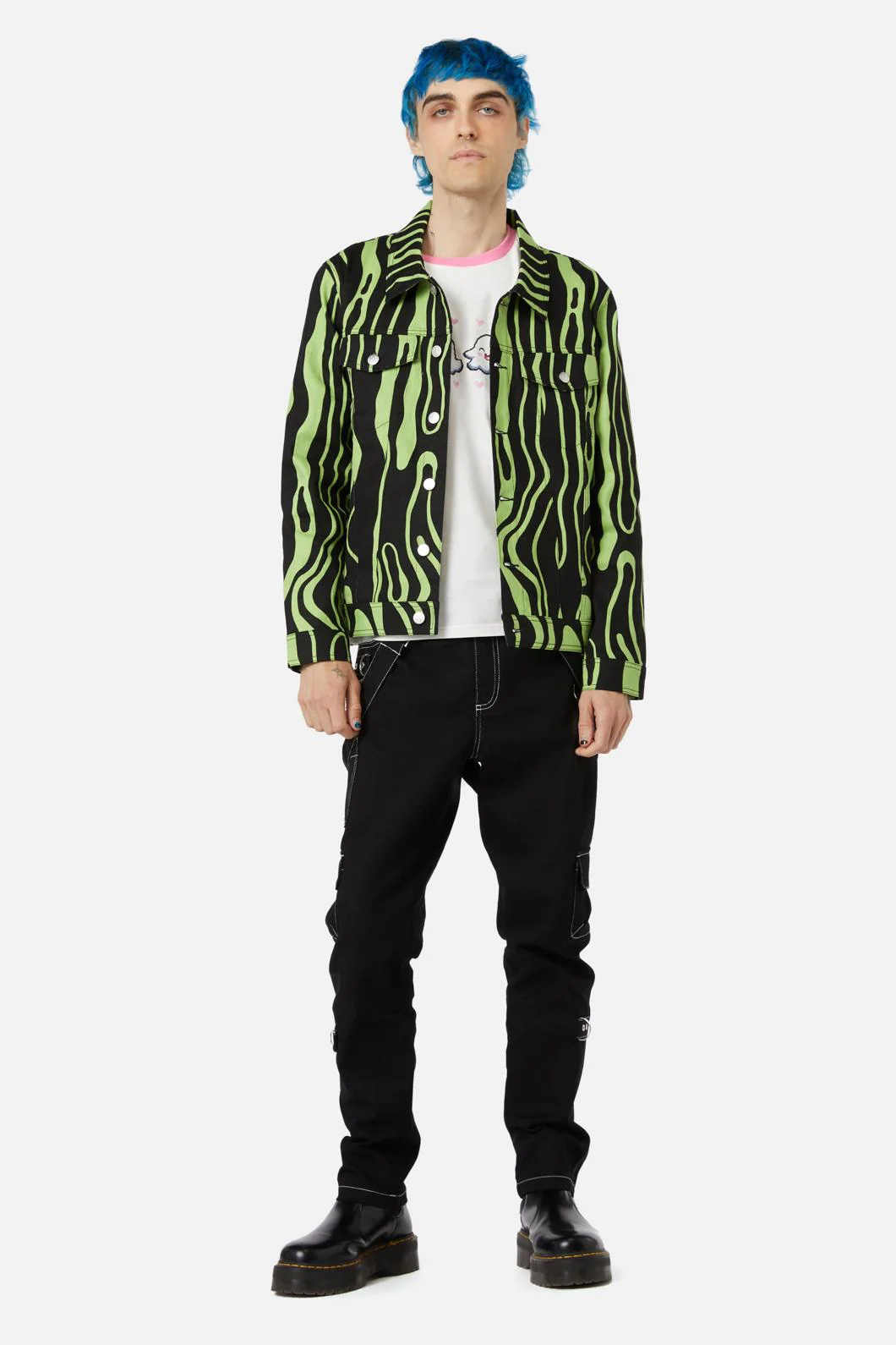 Ghost Wave Unisex Jacket - Image 2