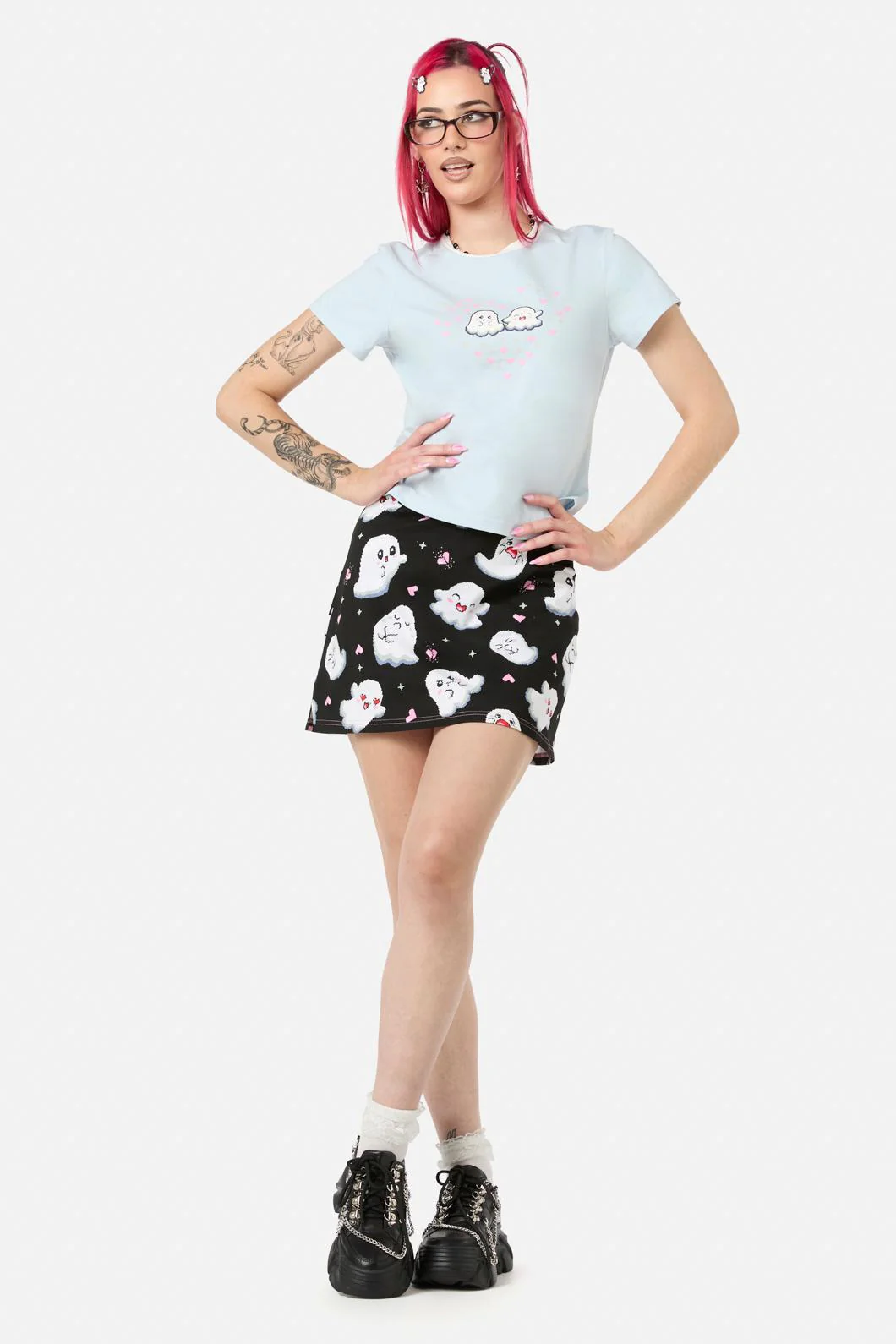 Ghostie Fitted Tee - Image 2
