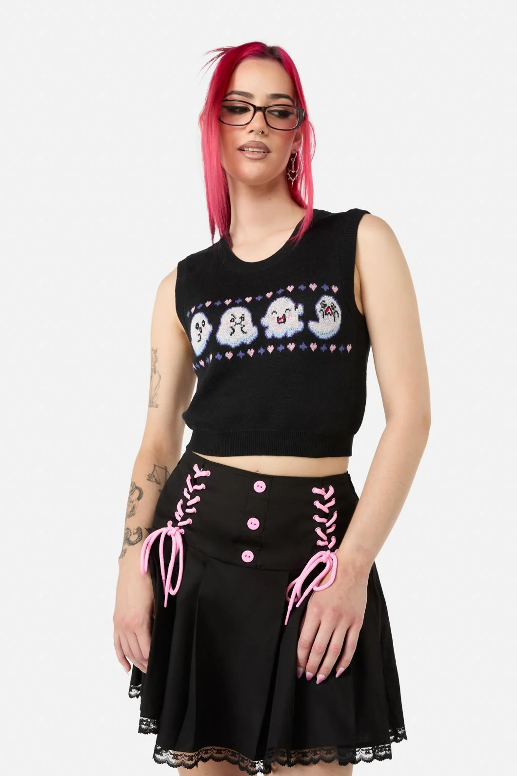 Ghostie Knit Vest