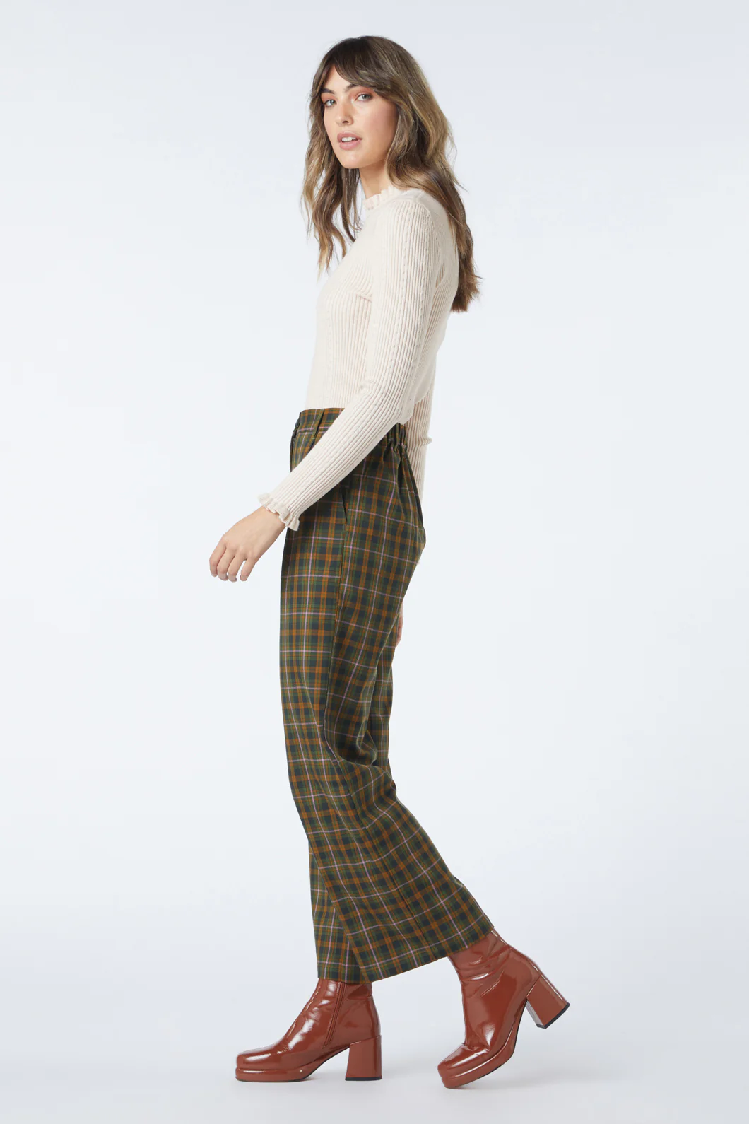 Ginger Check Pant - Image 2