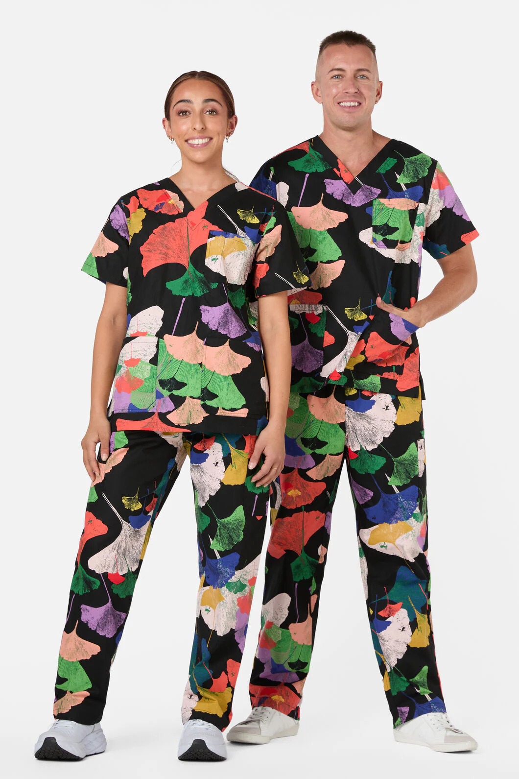 Ginkgo Scrub Set