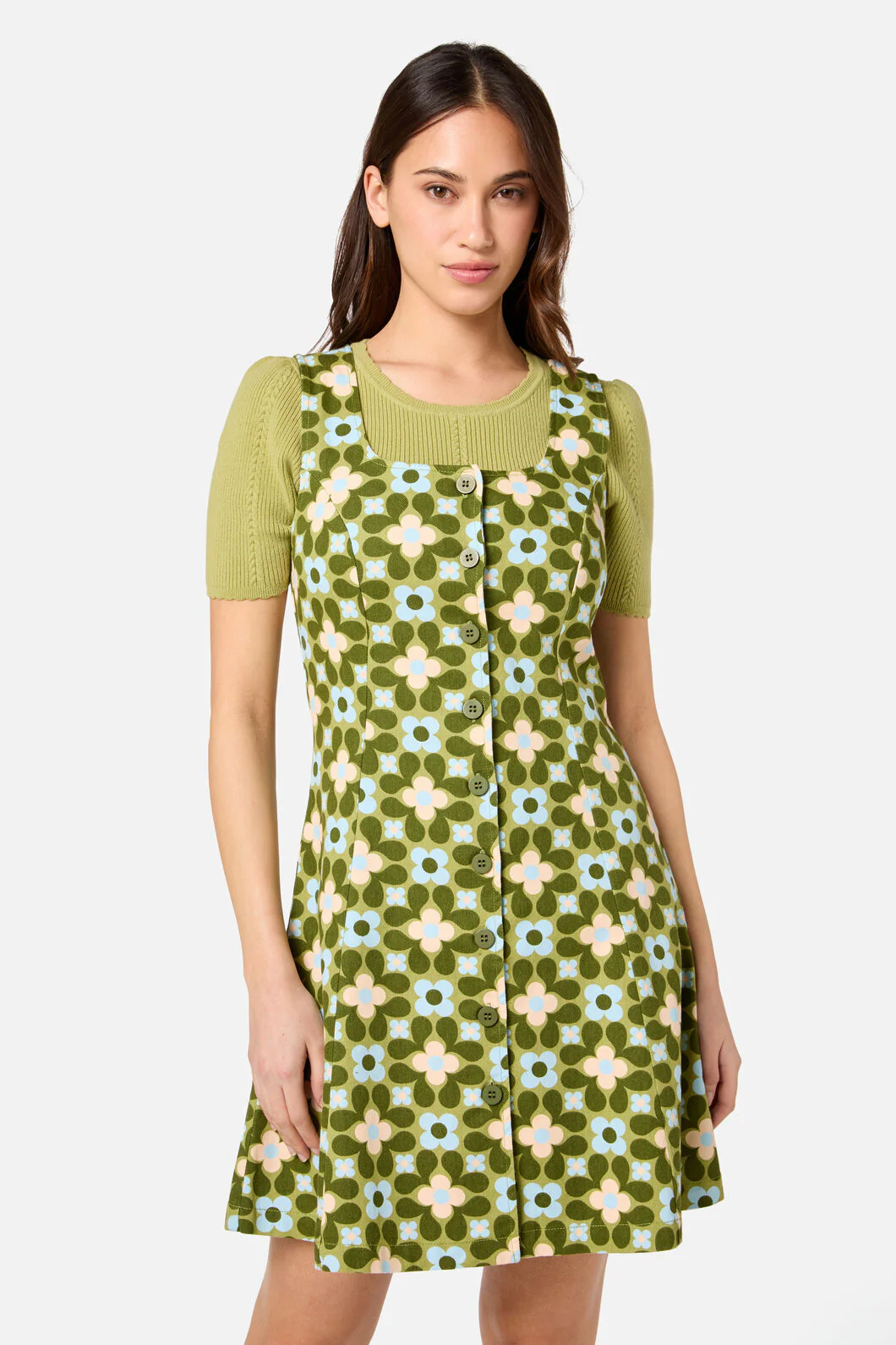Ginny 60's Mini Pinafore
