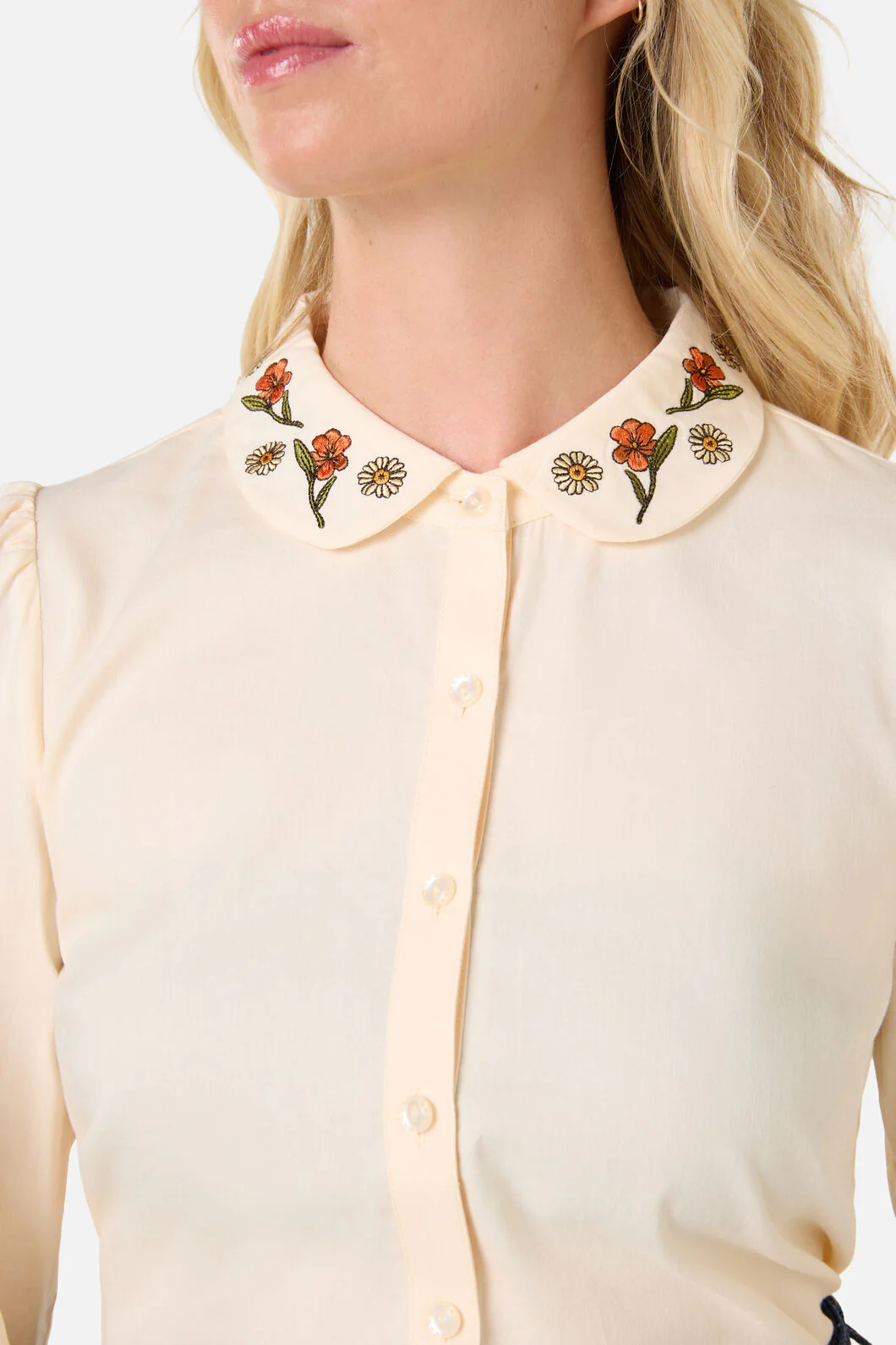 Gloria Embroidered Blouse - Image 6