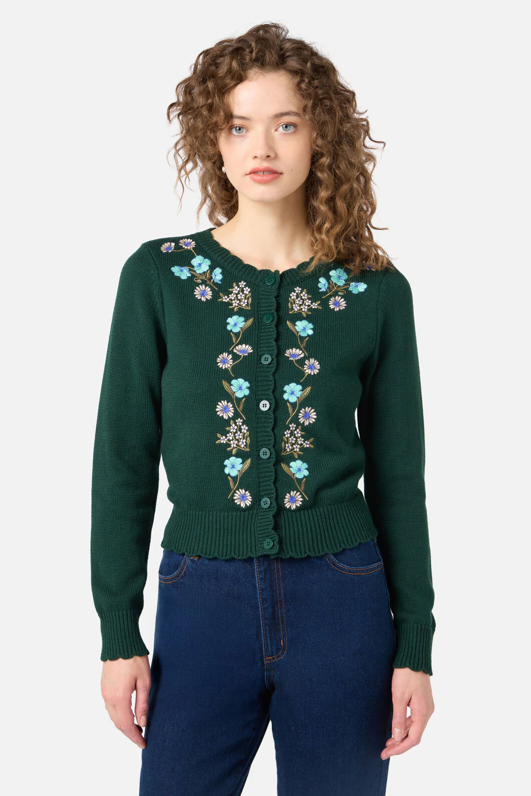Gloria Embroidered Cardigan