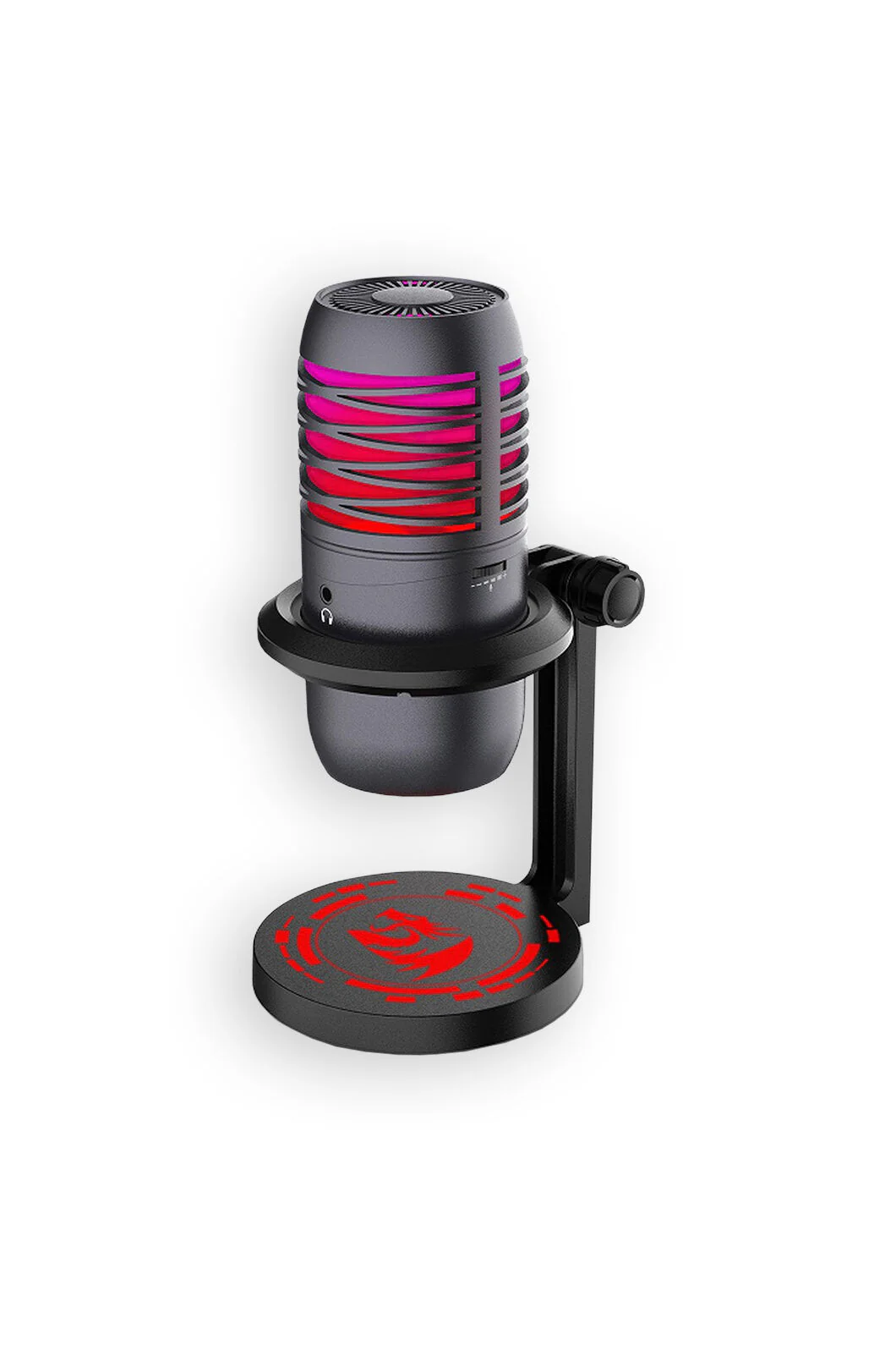 Redragon GM211 Nebula Black RGB USB Cardioid Microphone