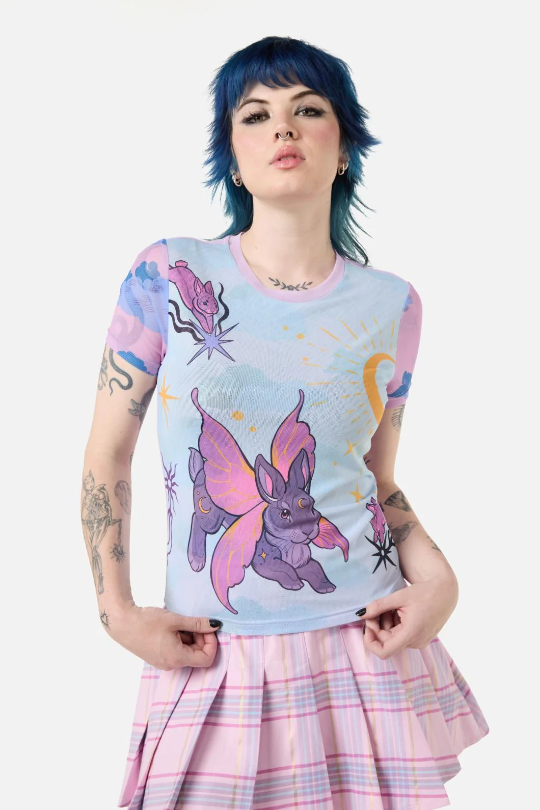Goodnight Bunny Mesh Top - Image 4
