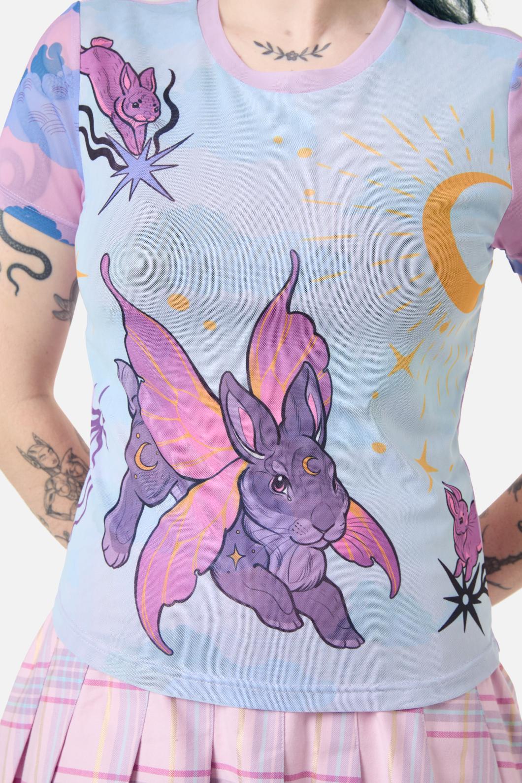 Goodnight Bunny Mesh Top - Image 5