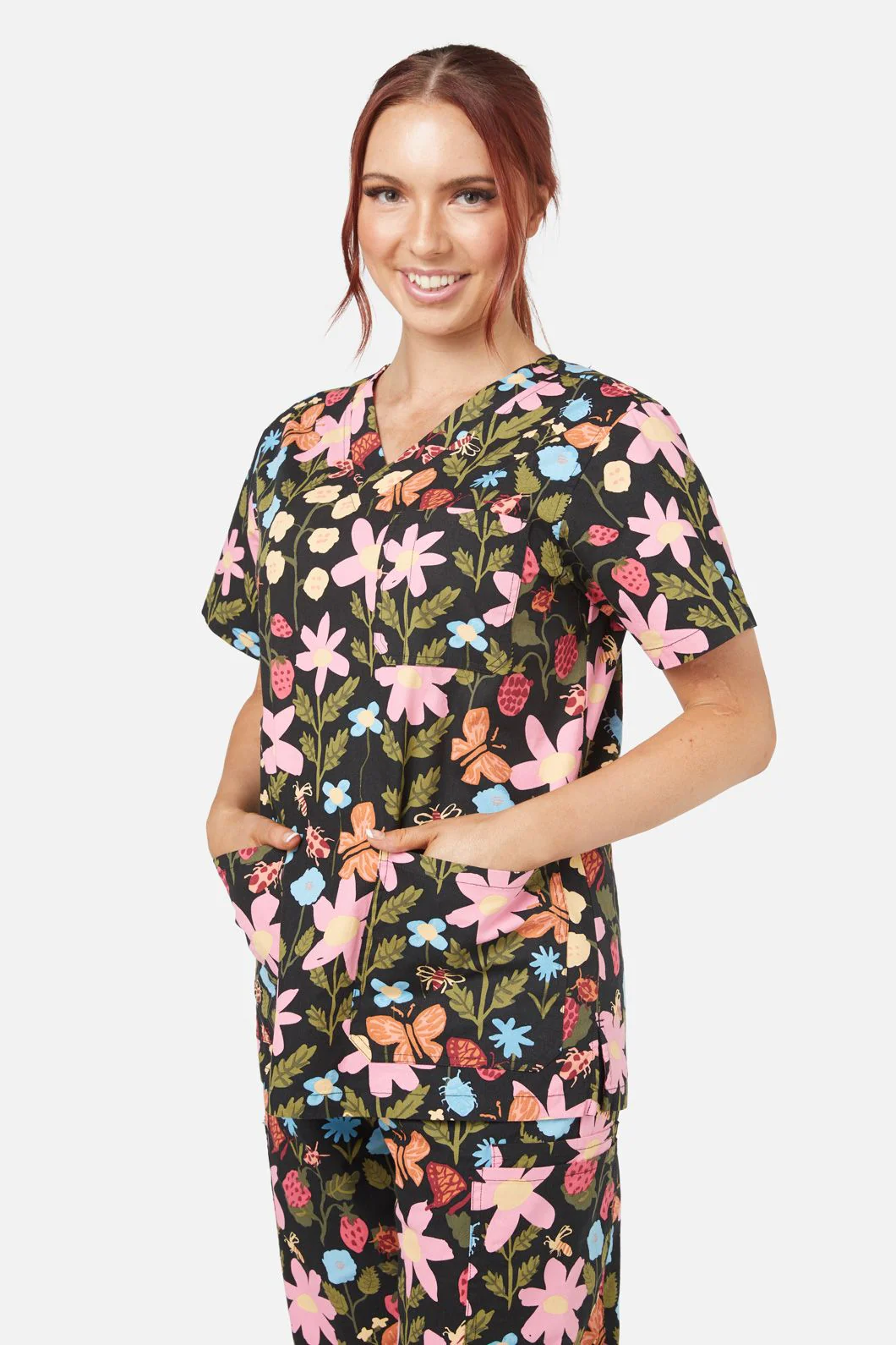 Gorgeous Spring Scrub Set - Image 2