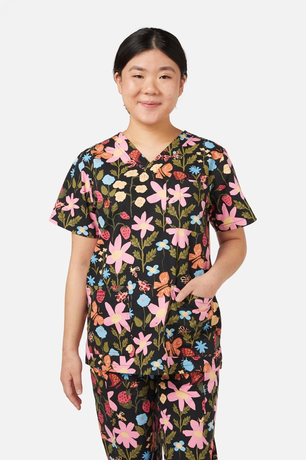 Gorgeous Spring Scrub Set - Image 5