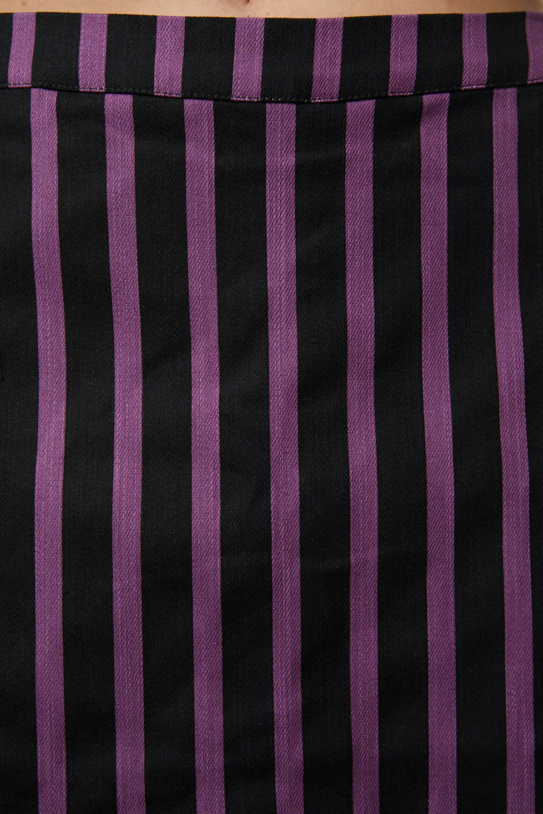 Goth Stripe Drill Skort - Image 5