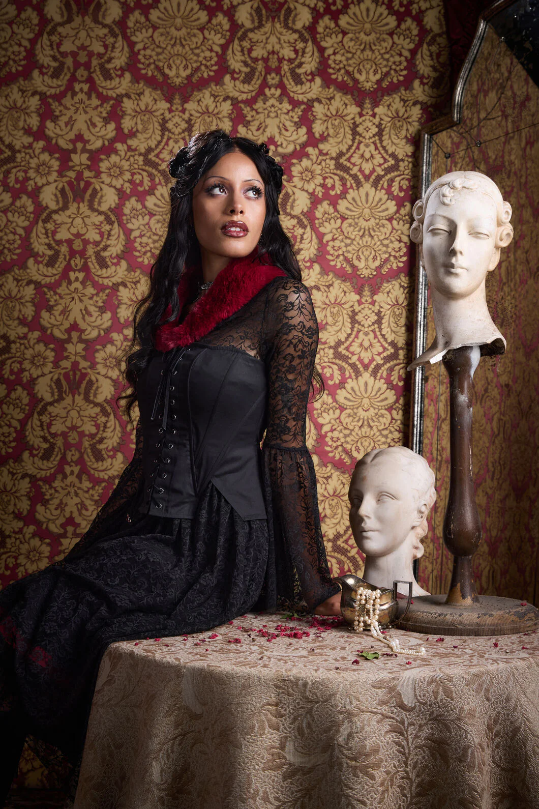 Grace Goth Corset Top - Image 10