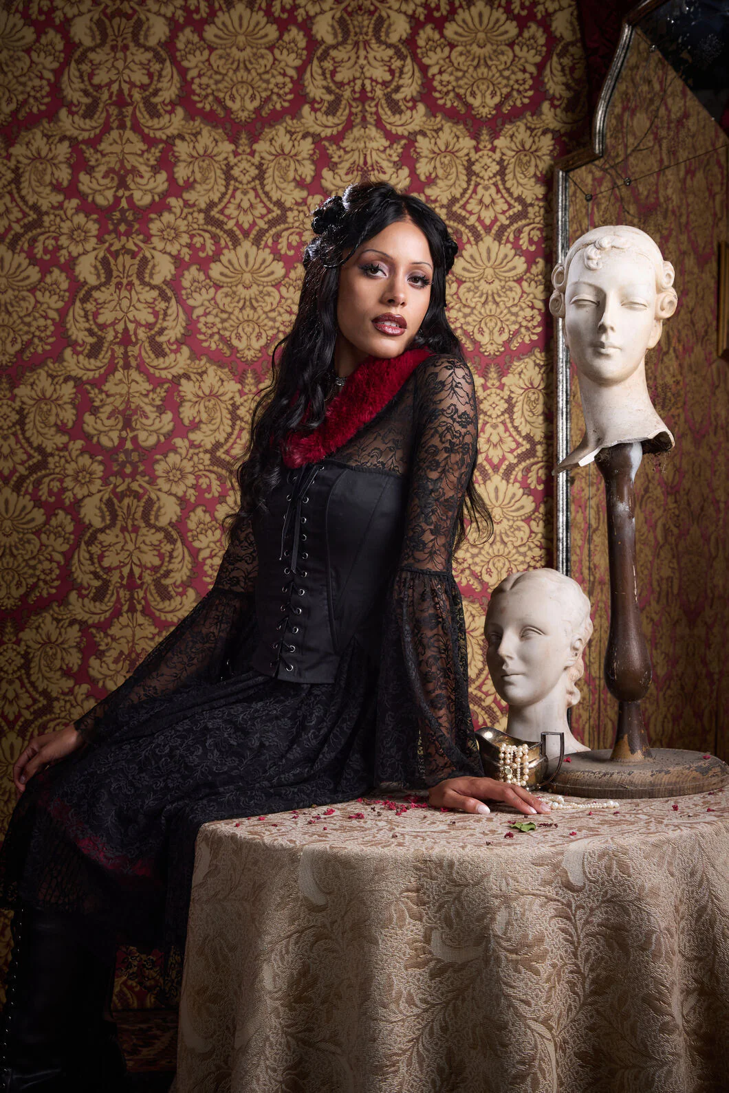 Grace Goth Corset Top - Image 11