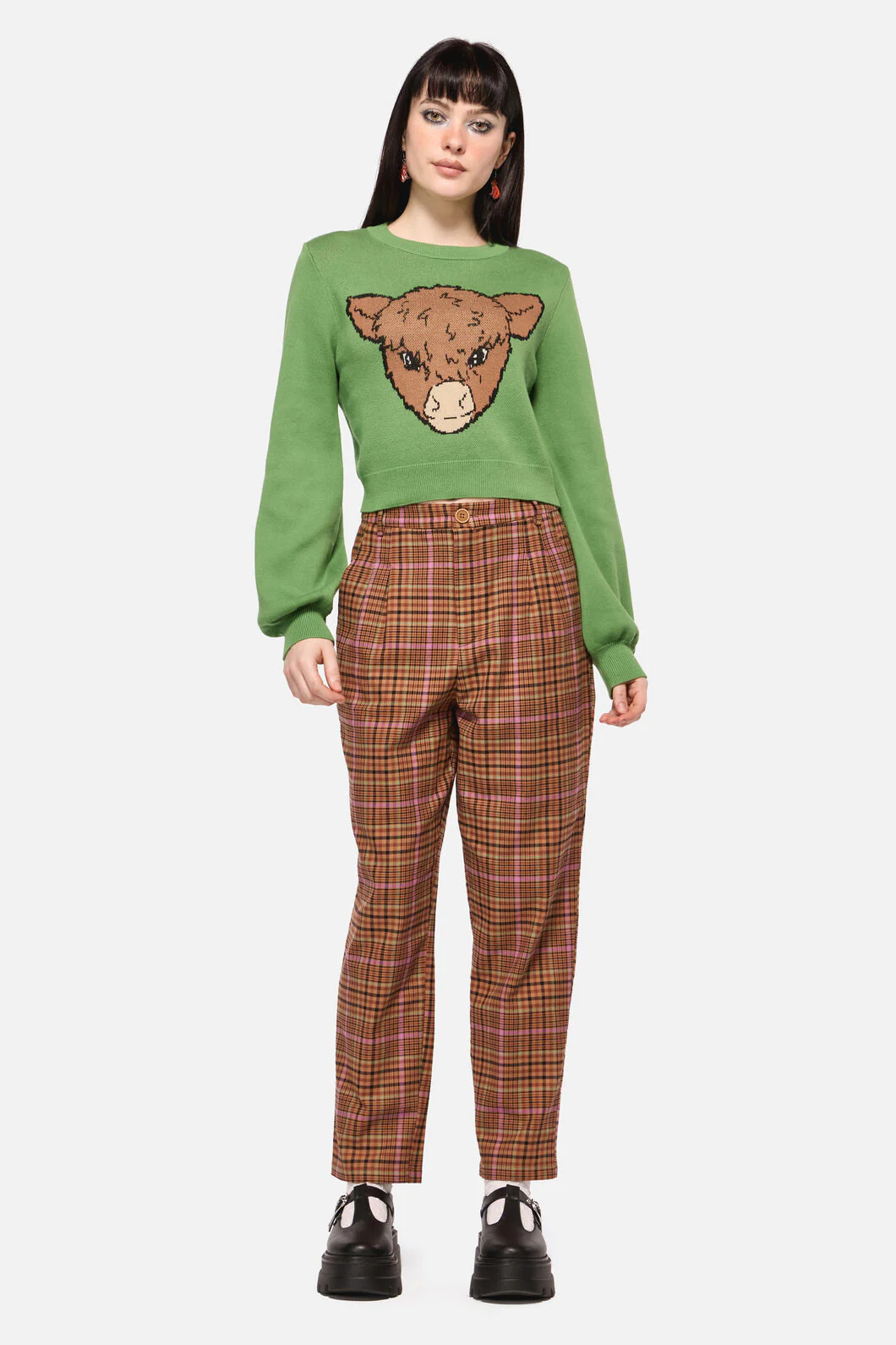 Grazing Cow Knit Jumper - Image 4