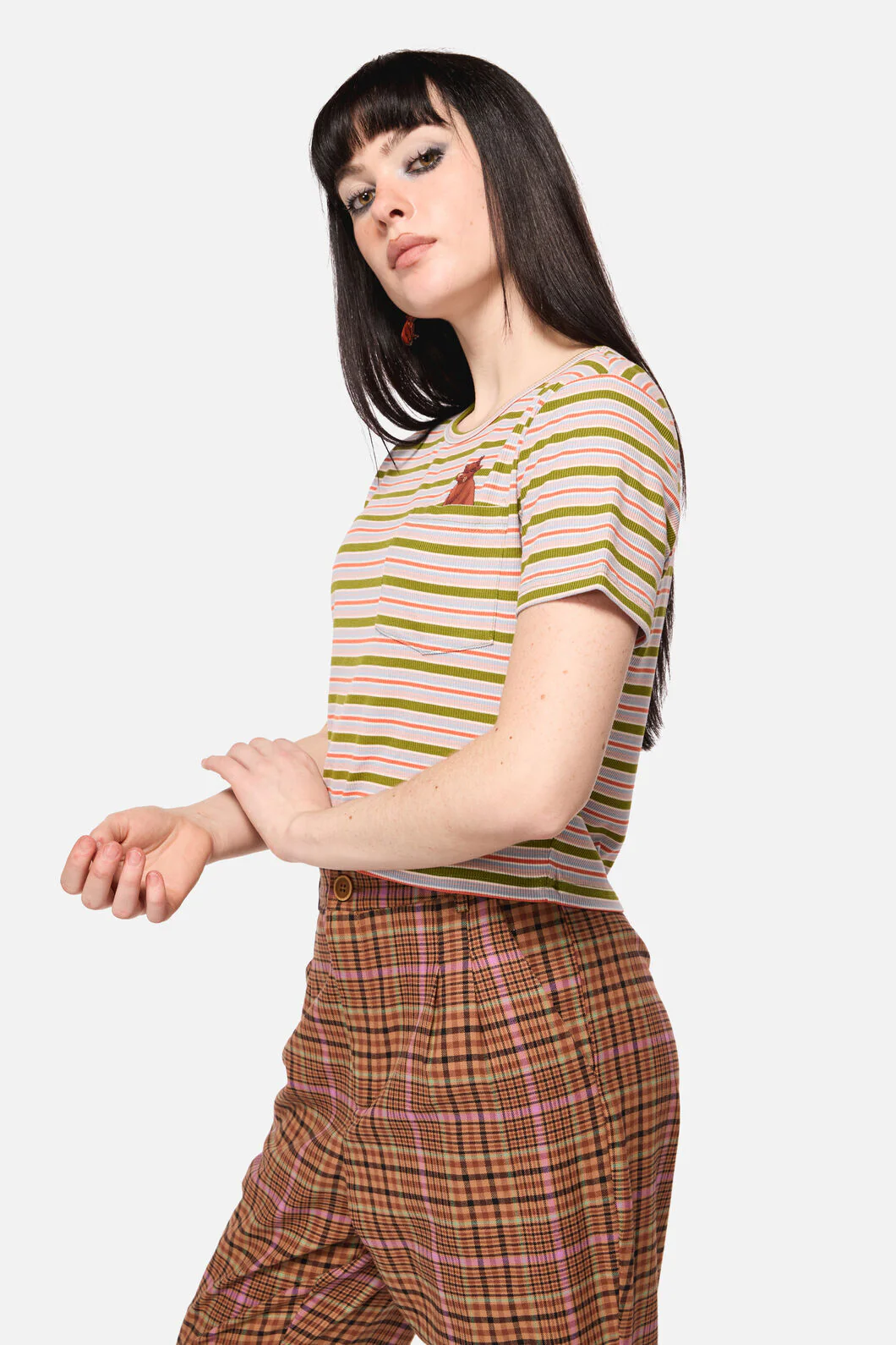 Grazing Stripe Pocket Tee - Image 2