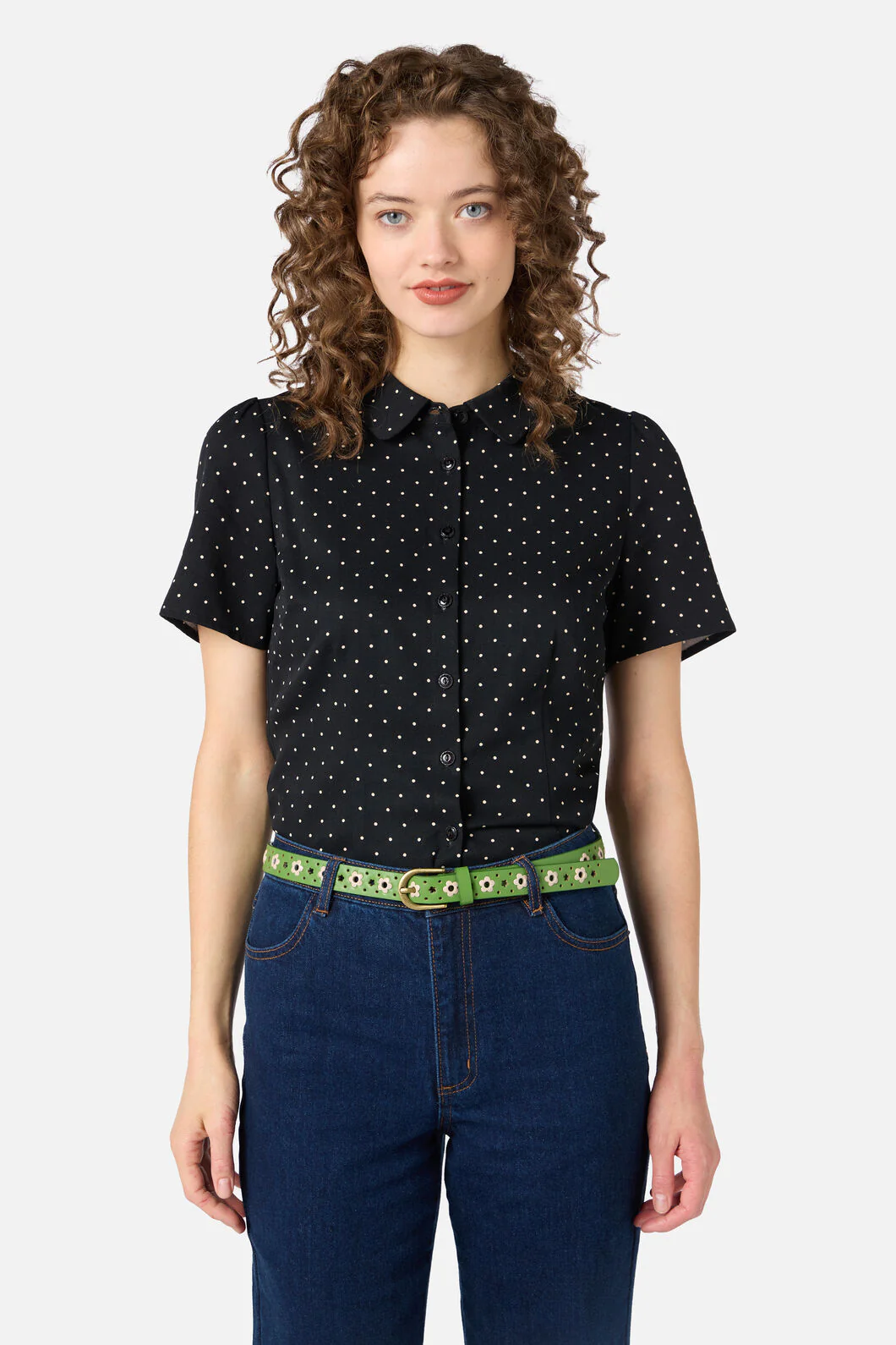 Green Daisy Belt
