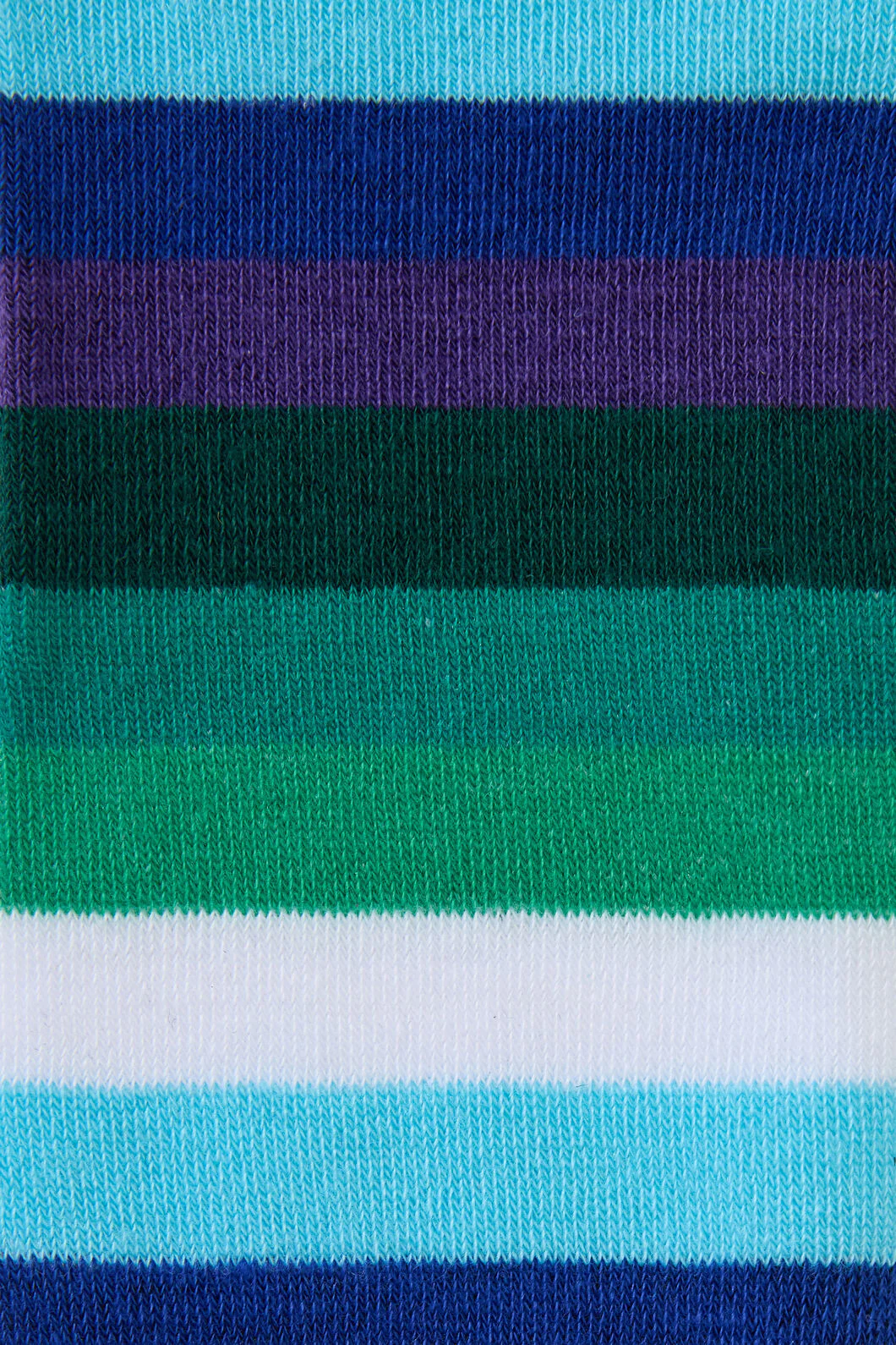 Green Long Striped Sock - Image 2