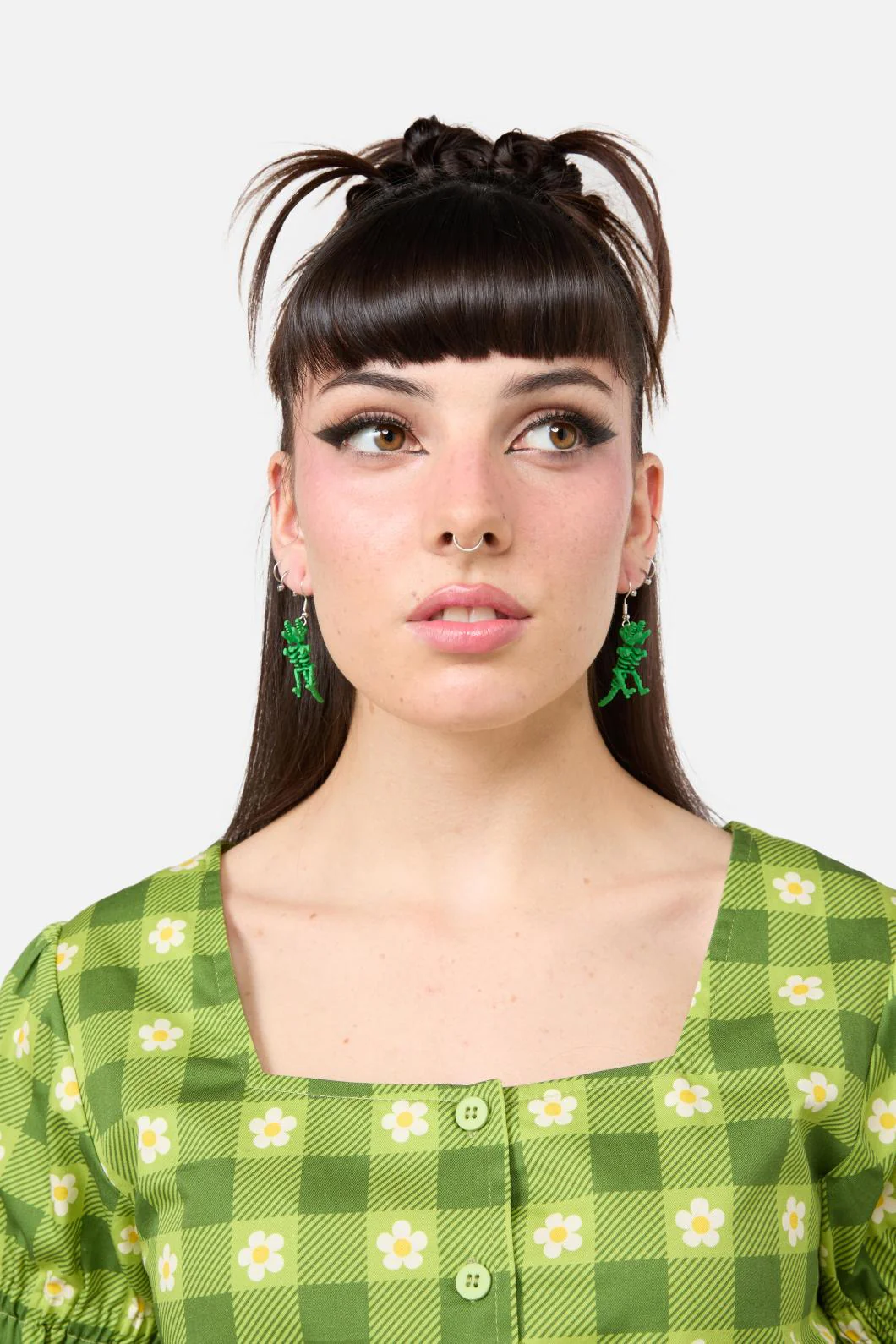Green T-Rex Earring - Image 3