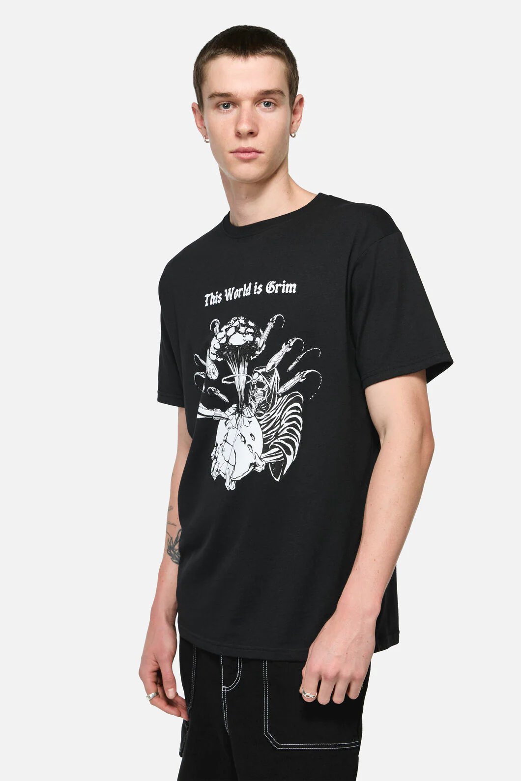 Grim World Unisex Tee - Image 2