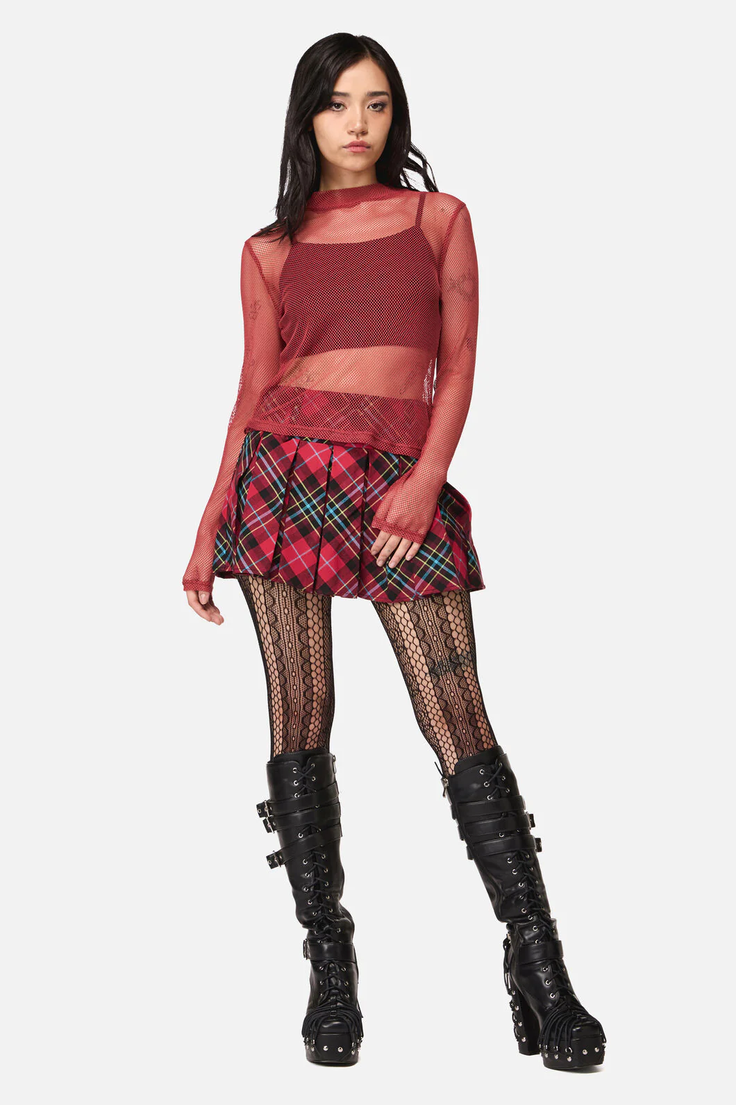 Grunge Mesh Top - Image 6