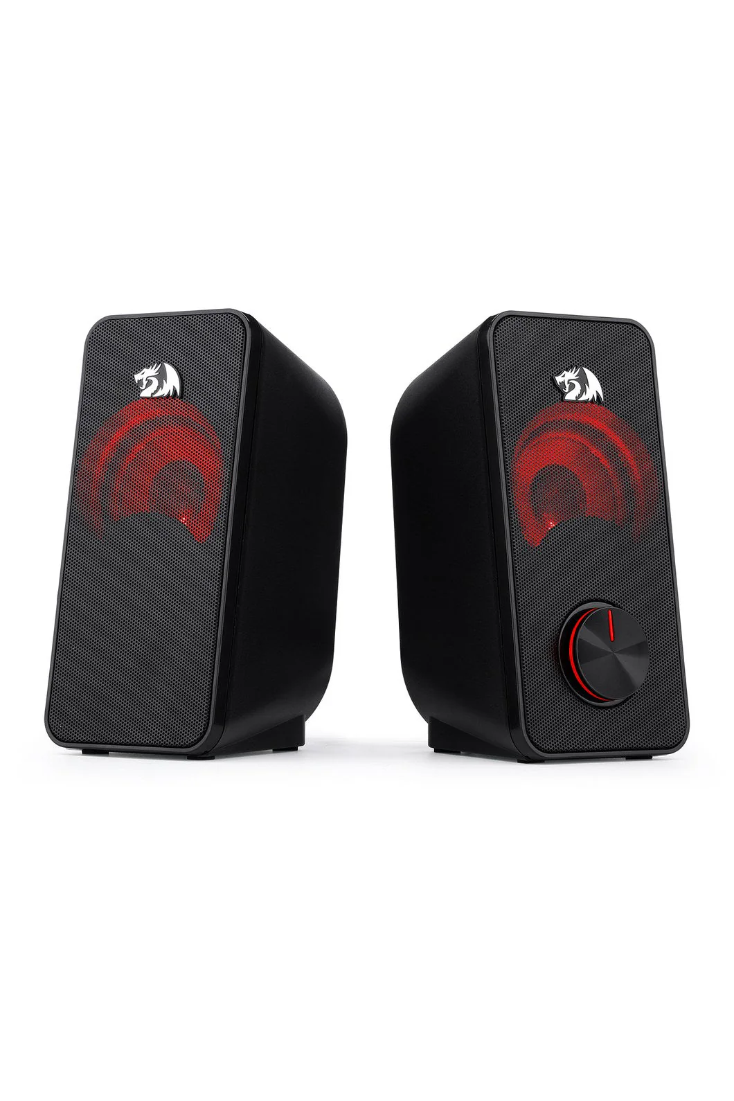 Redragon GS500 Stentor Black Desktop Stereo Gaming Speakers - Image 2