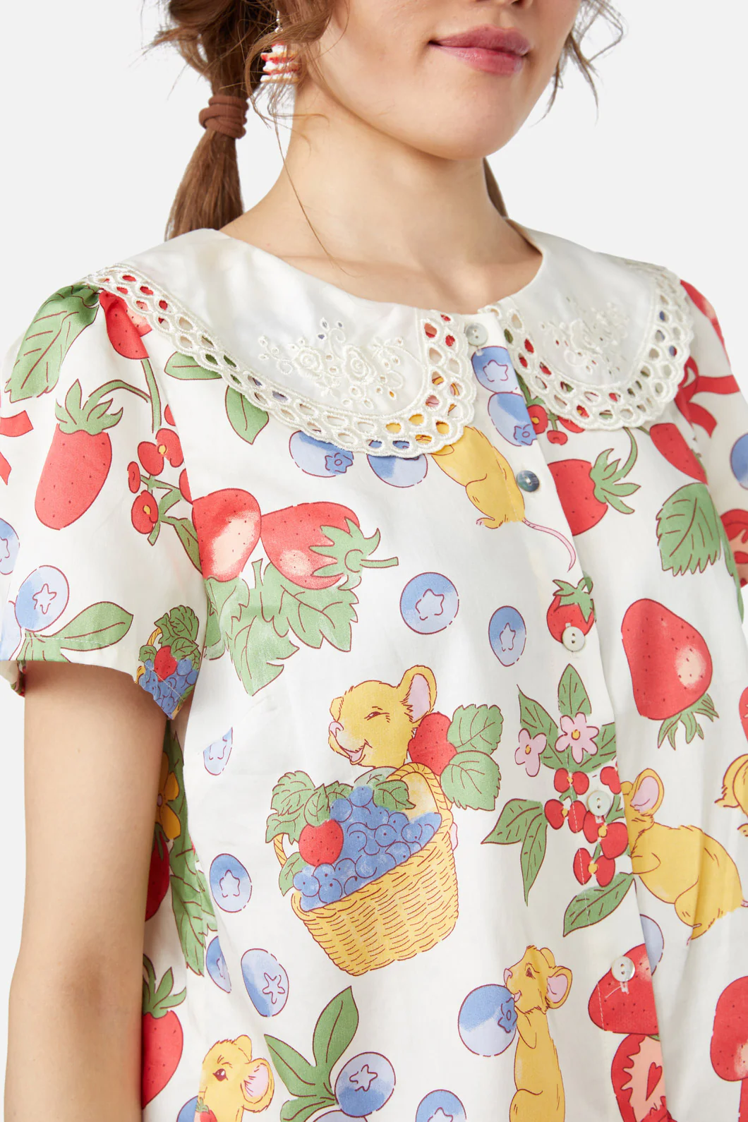 Hamper Printed Blouse - Image 6