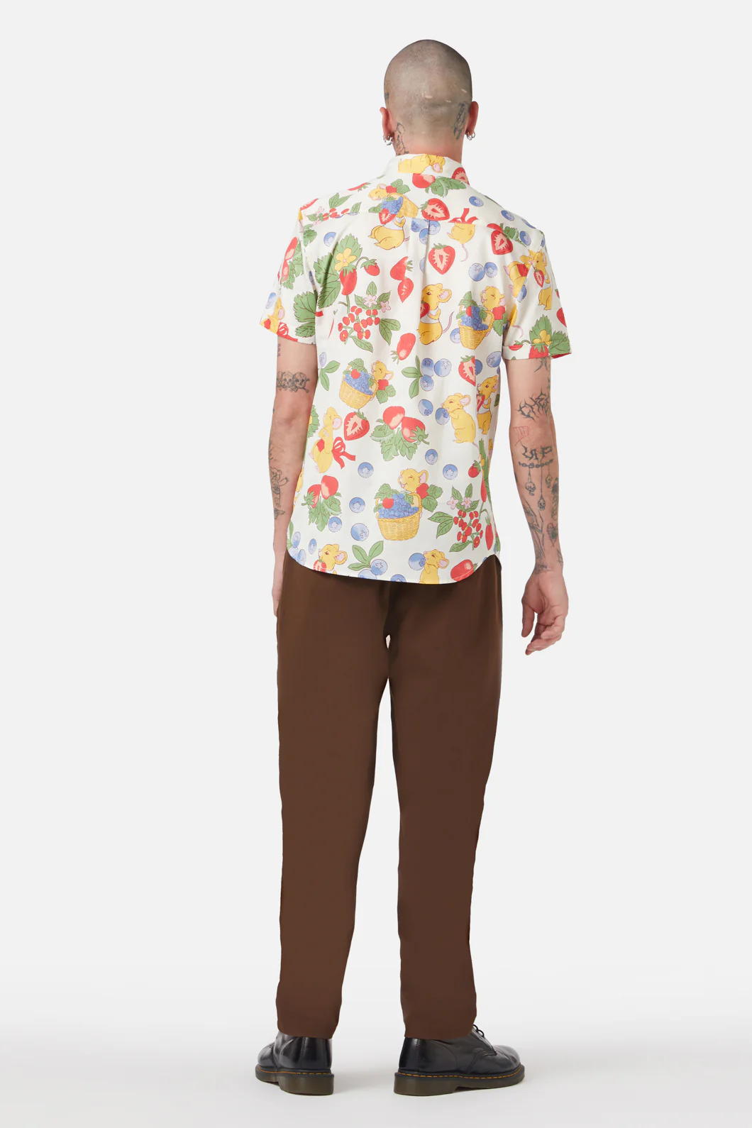 Hamper Printed SS Shirt - Image 4
