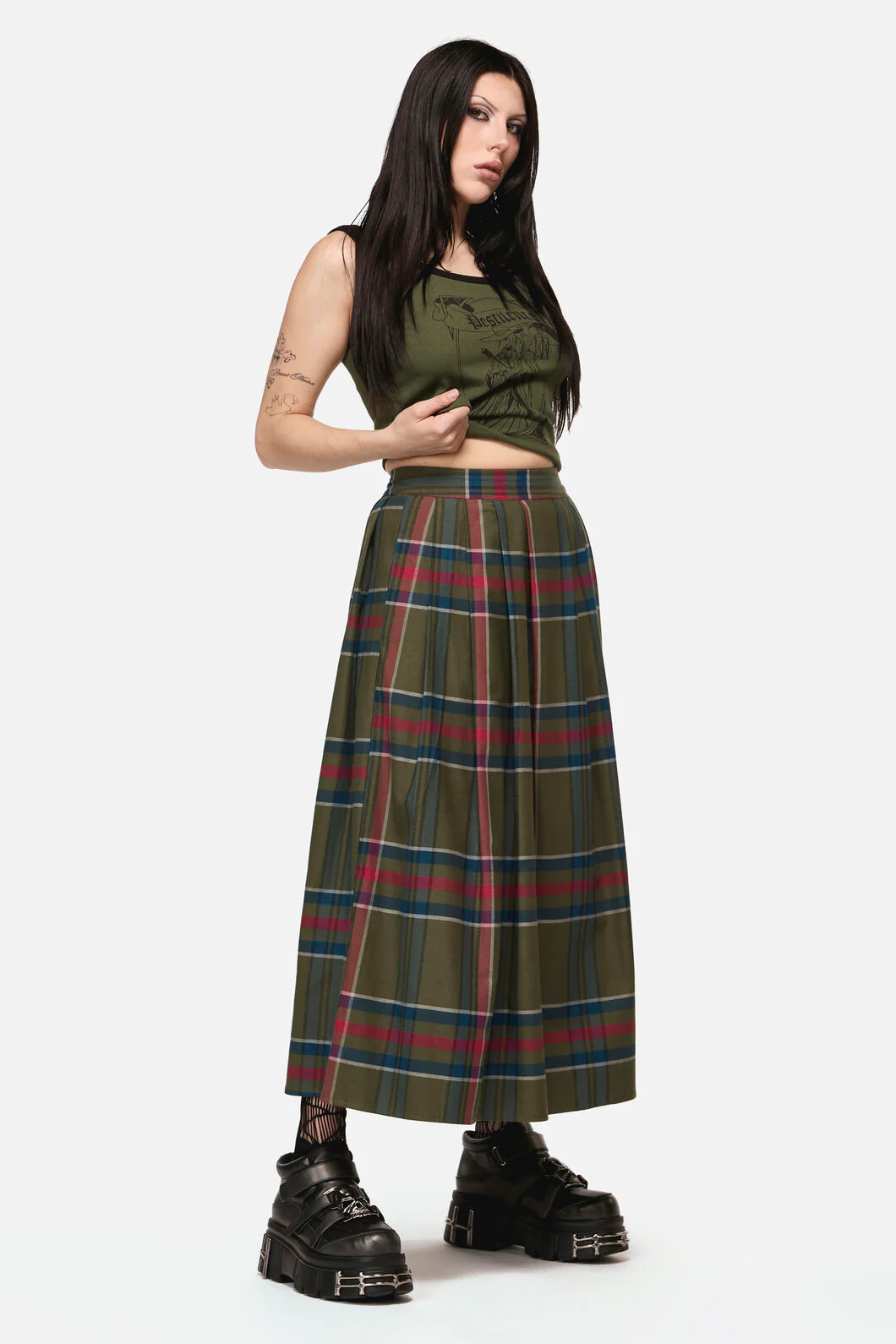 Harbinger Goth Skirt - Image 3