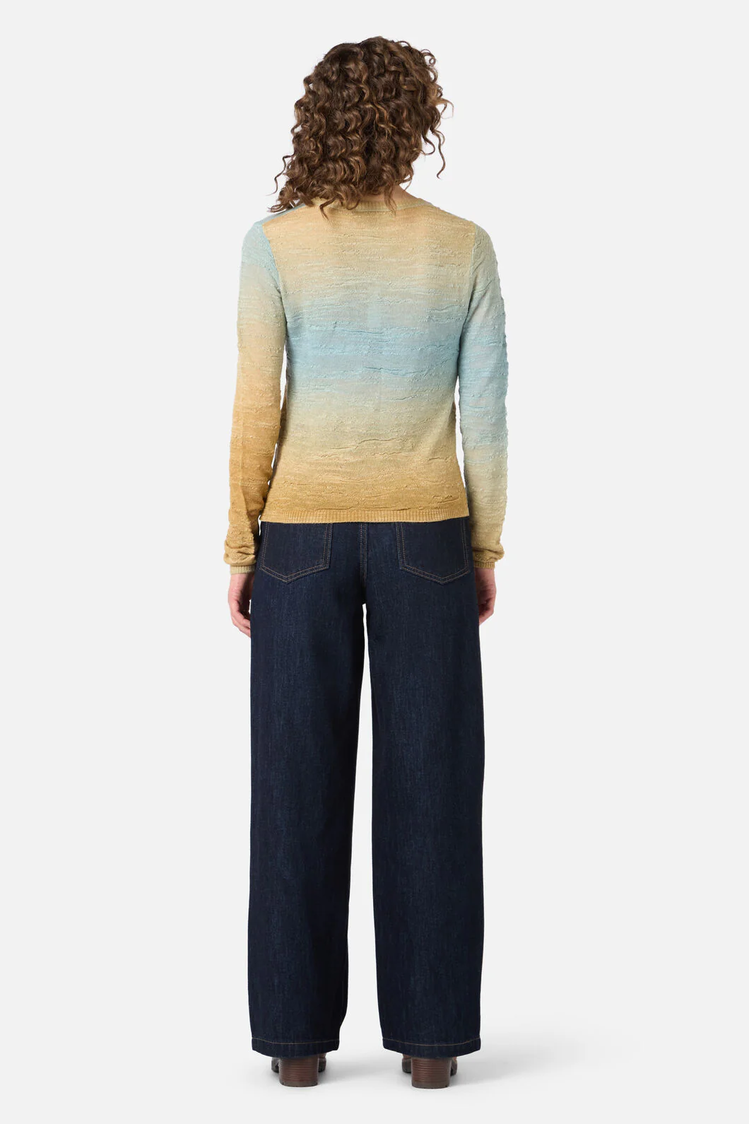 Harlow Ombre Knit Top - Image 4