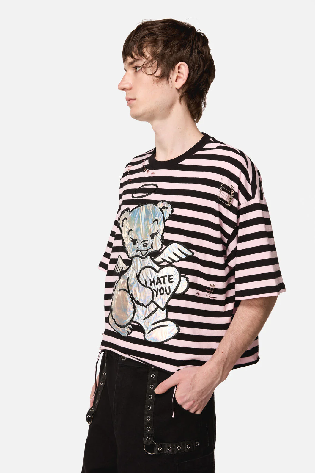 Hater Distressed Tee - Image 2