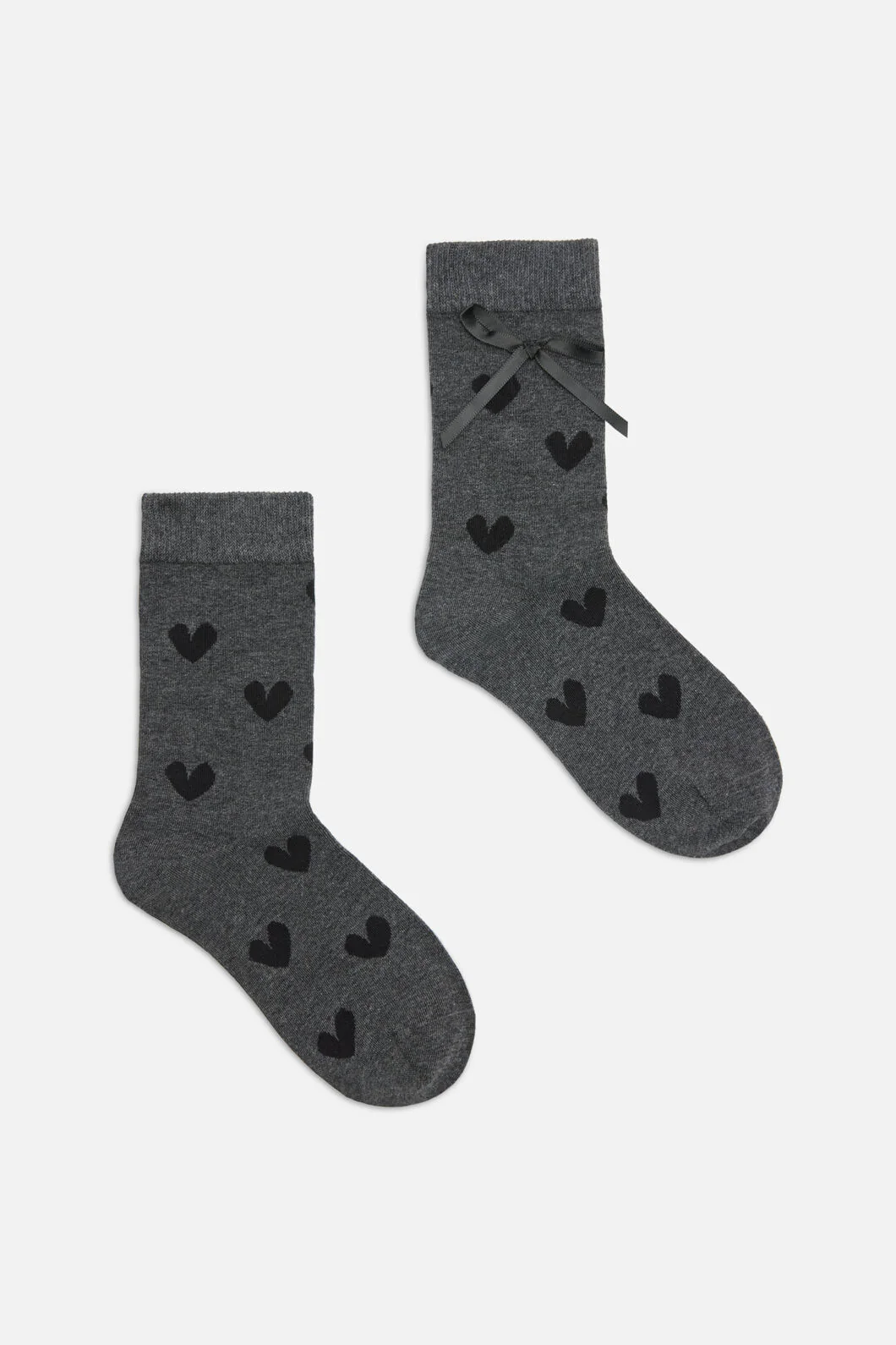 Heart & Bow Socks