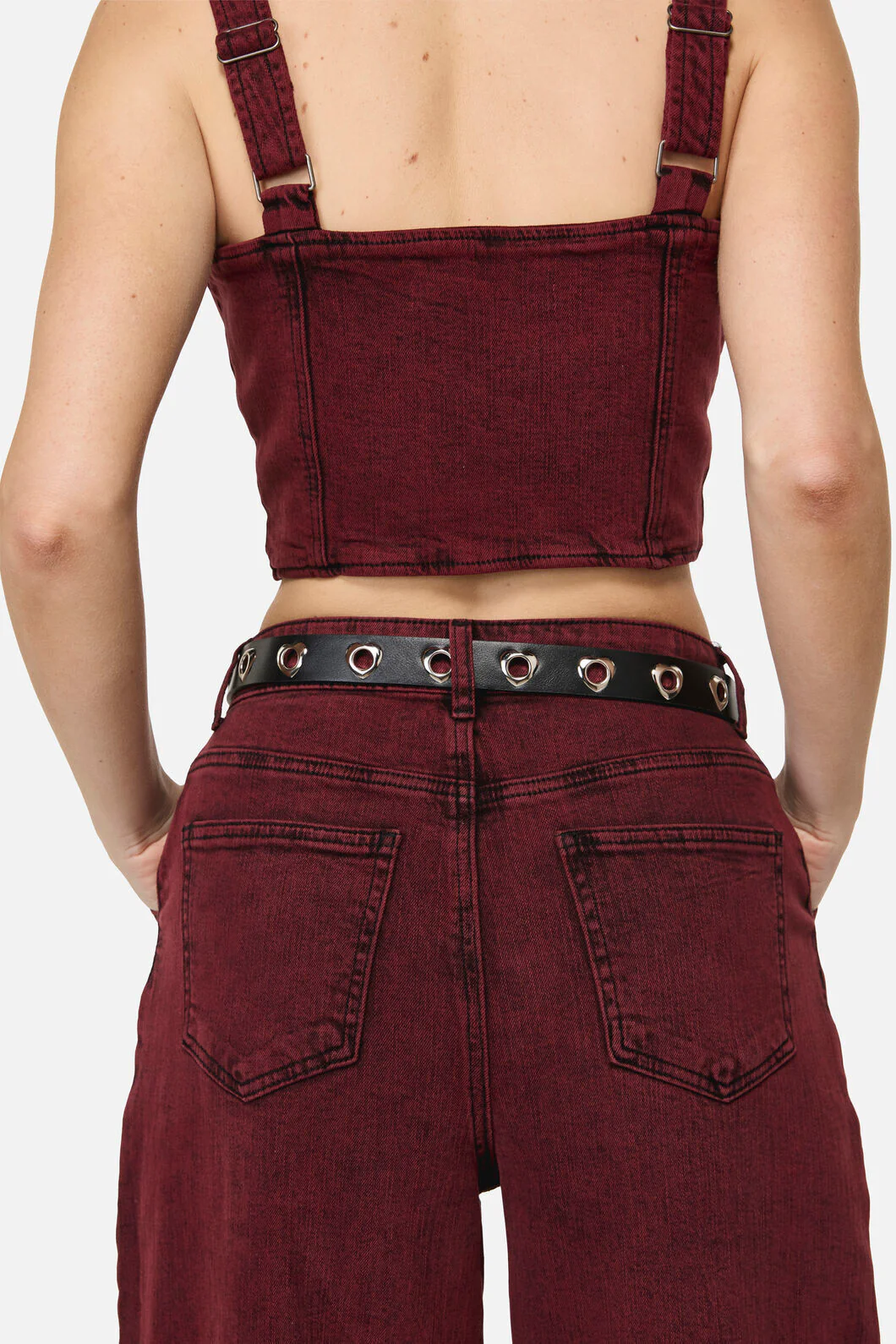 Heart Eyelets & Buckle Belt - Image 4